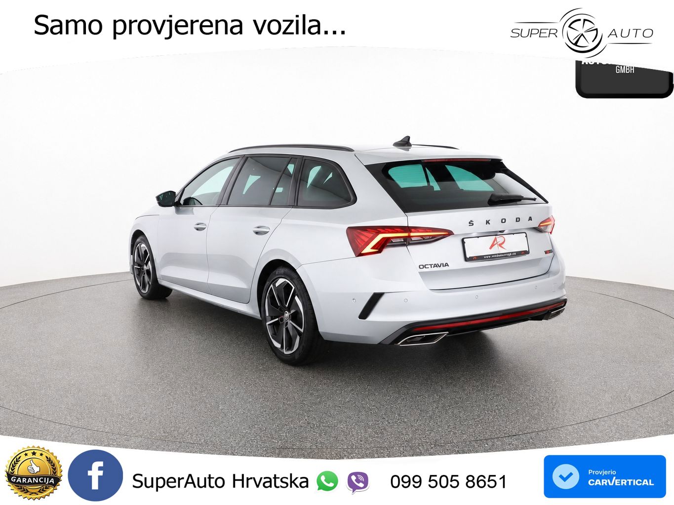 Škoda Octavia Combi RS 2.0 TDI (200 KS) 4x4 DSG