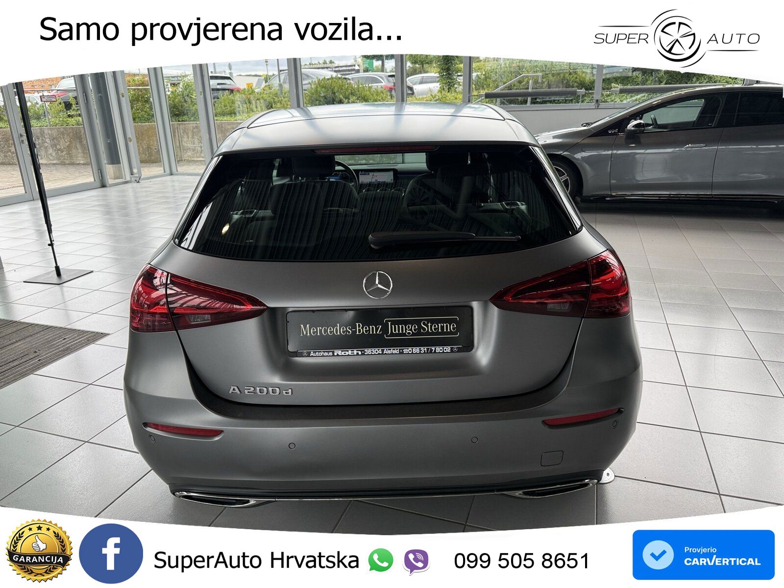 Mercedes-Benz A 200d 8G-DCT LED+GR SJED+ACC