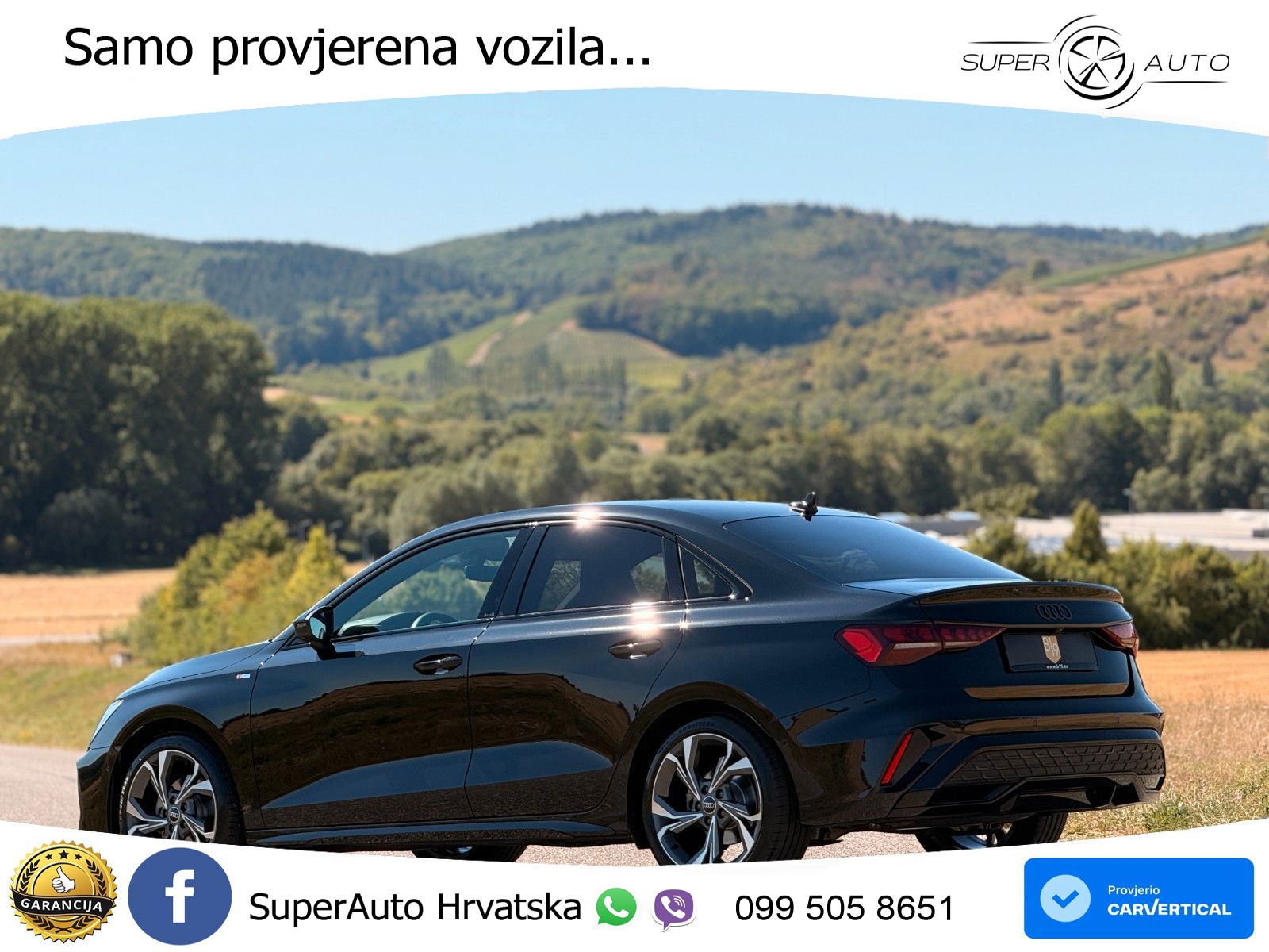 Audi A3 Limuzina 35 TFSI (150 KS) S tronic LED+GR SJED+ACC