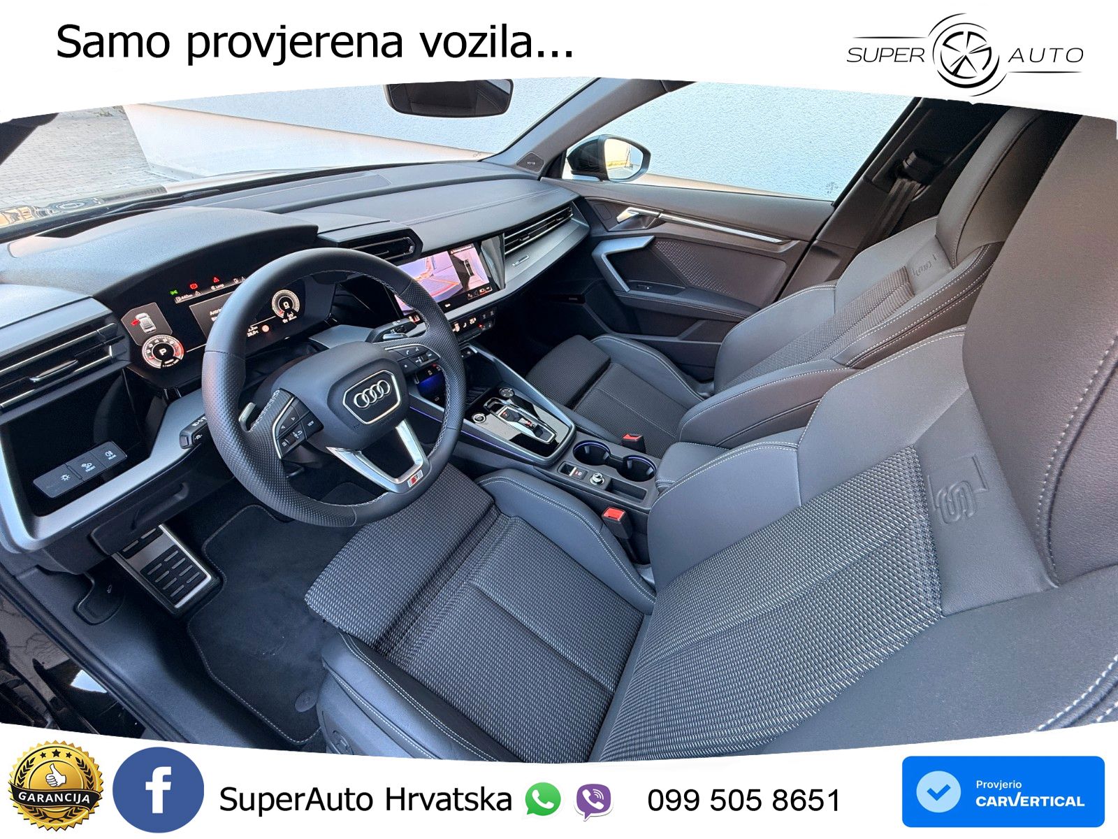 Audi A3 Limuzina 35 TFSI (150 KS) S tronic LED+GR SJED+ACC