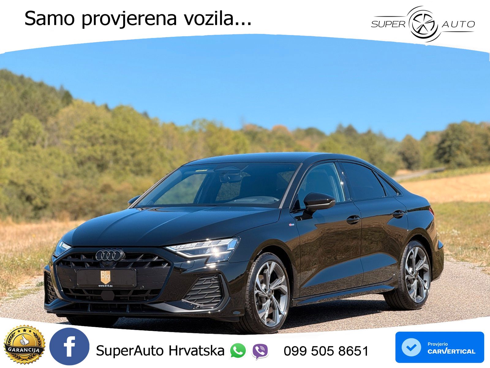 Audi A3 Limuzina 35 TFSI (150 KS) S tronic LED+GR SJED+ACC