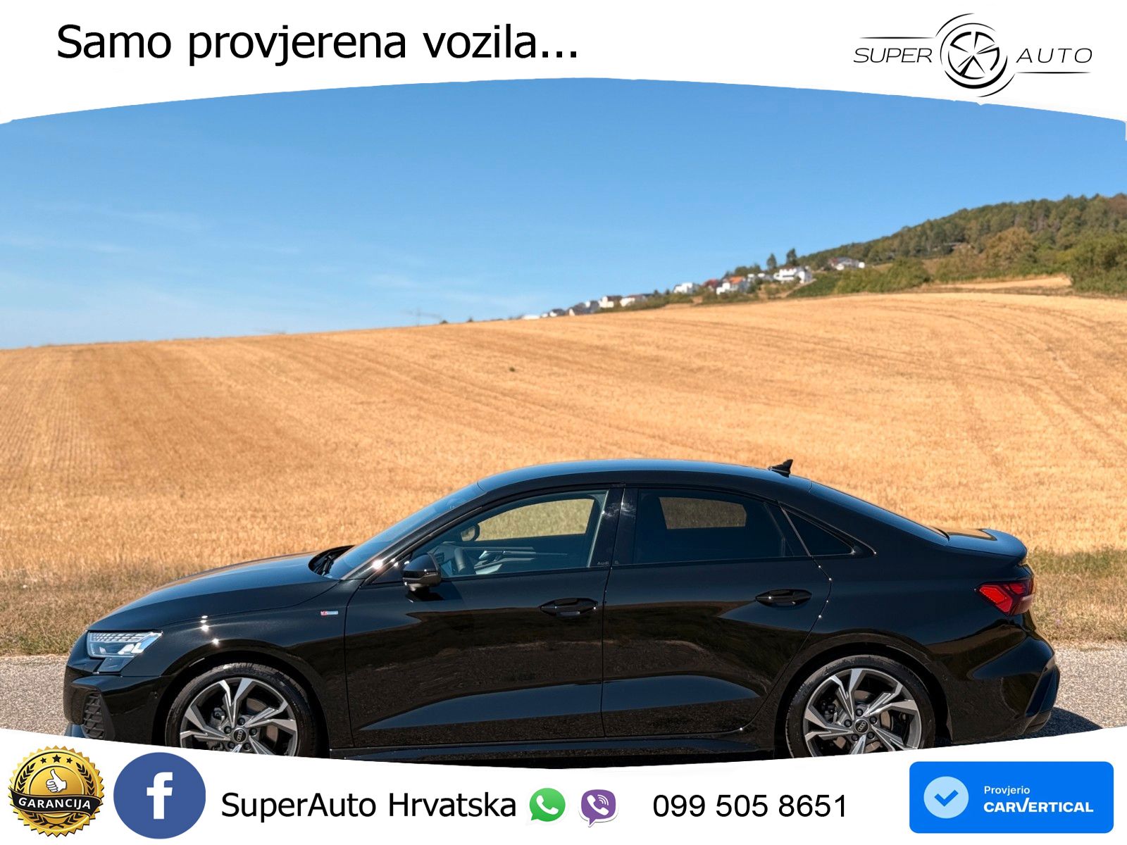 Audi A3 Limuzina 35 TFSI (150 KS) S tronic LED+GR SJED+ACC