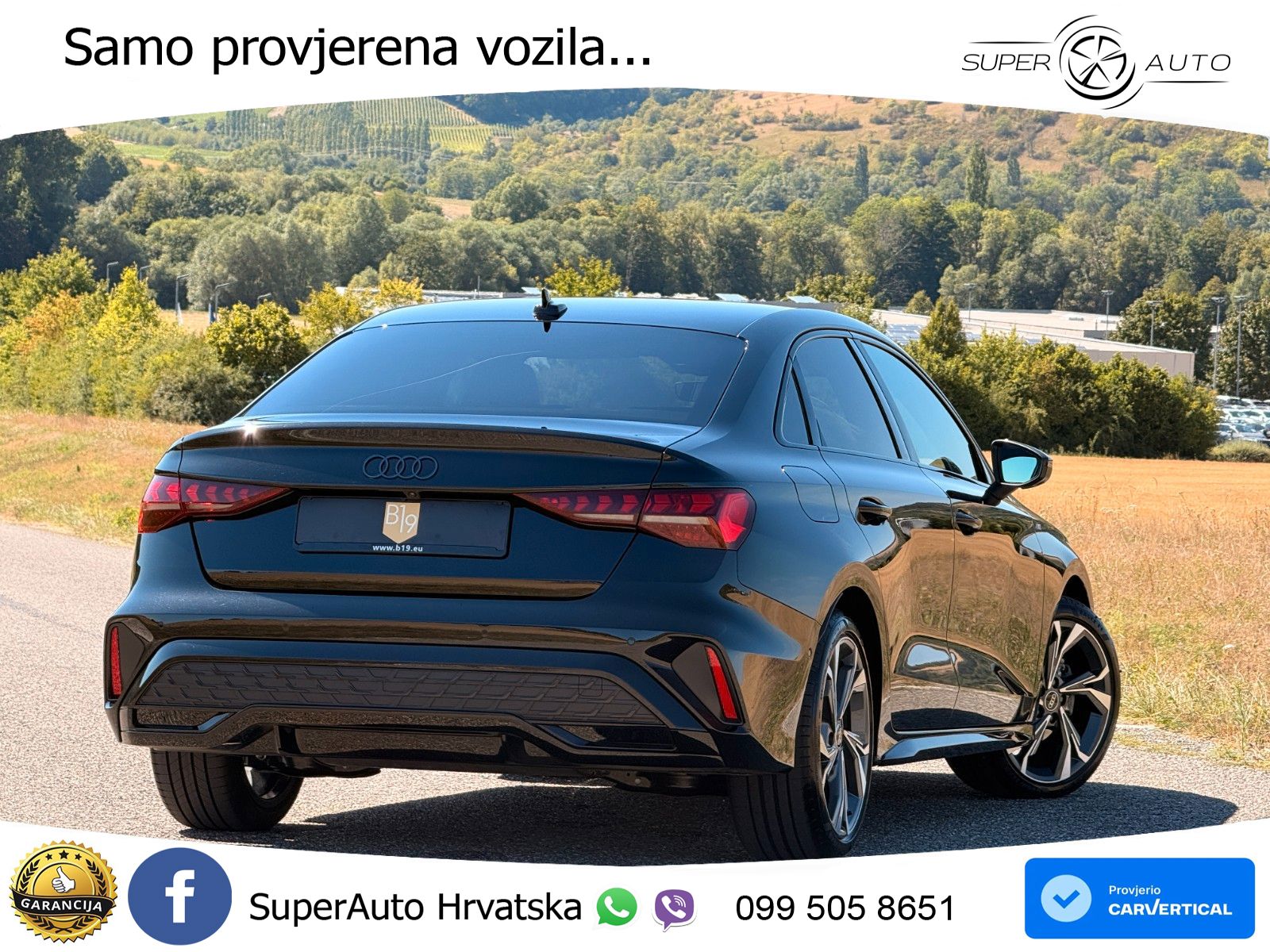 Audi A3 Limuzina 35 TFSI (150 KS) S tronic LED+GR SJED+ACC