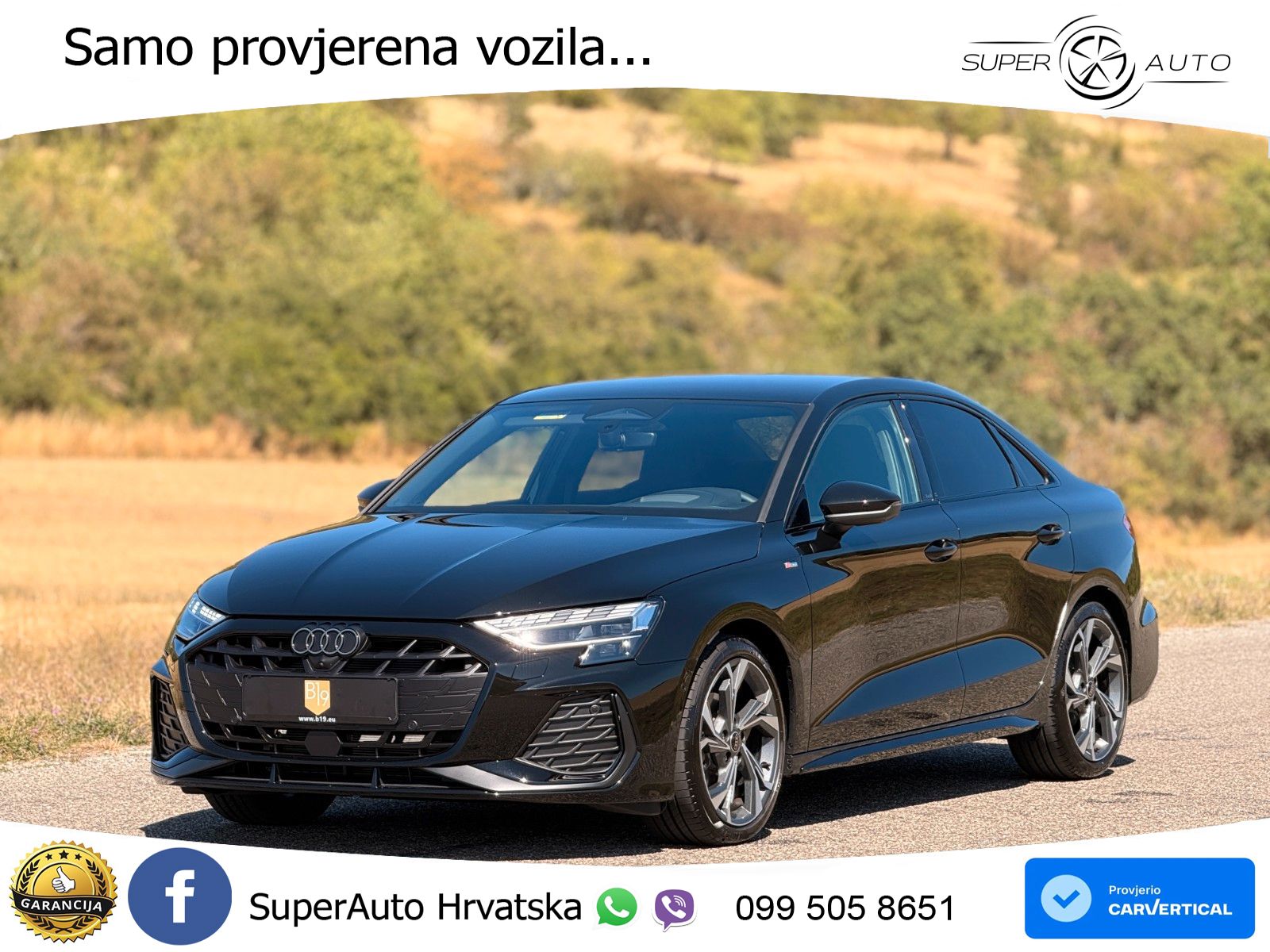 Audi A3 Limuzina 35 TFSI (150 KS) S tronic LED+GR SJED+ACC