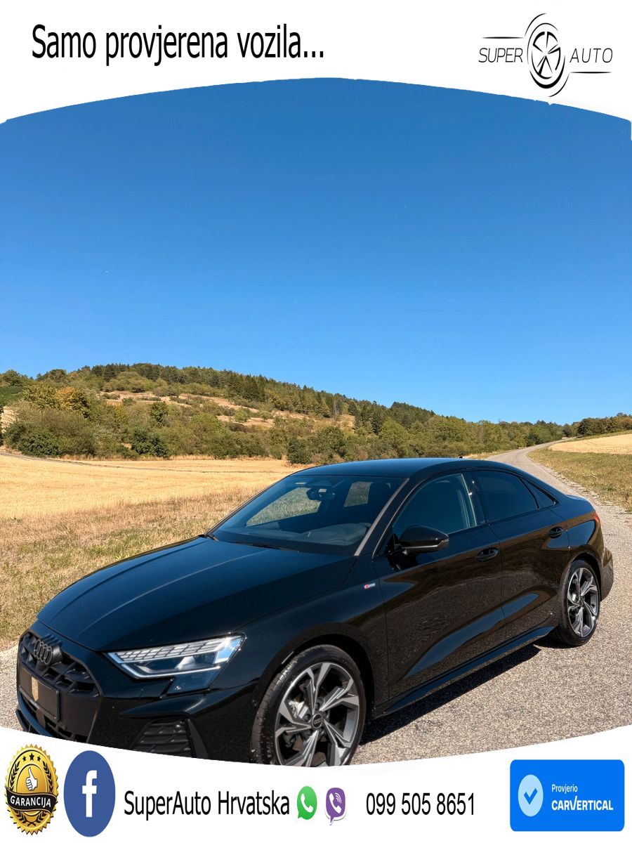 Audi A3 Limuzina 35 TFSI (150 KS) S tronic LED+GR SJED+ACC