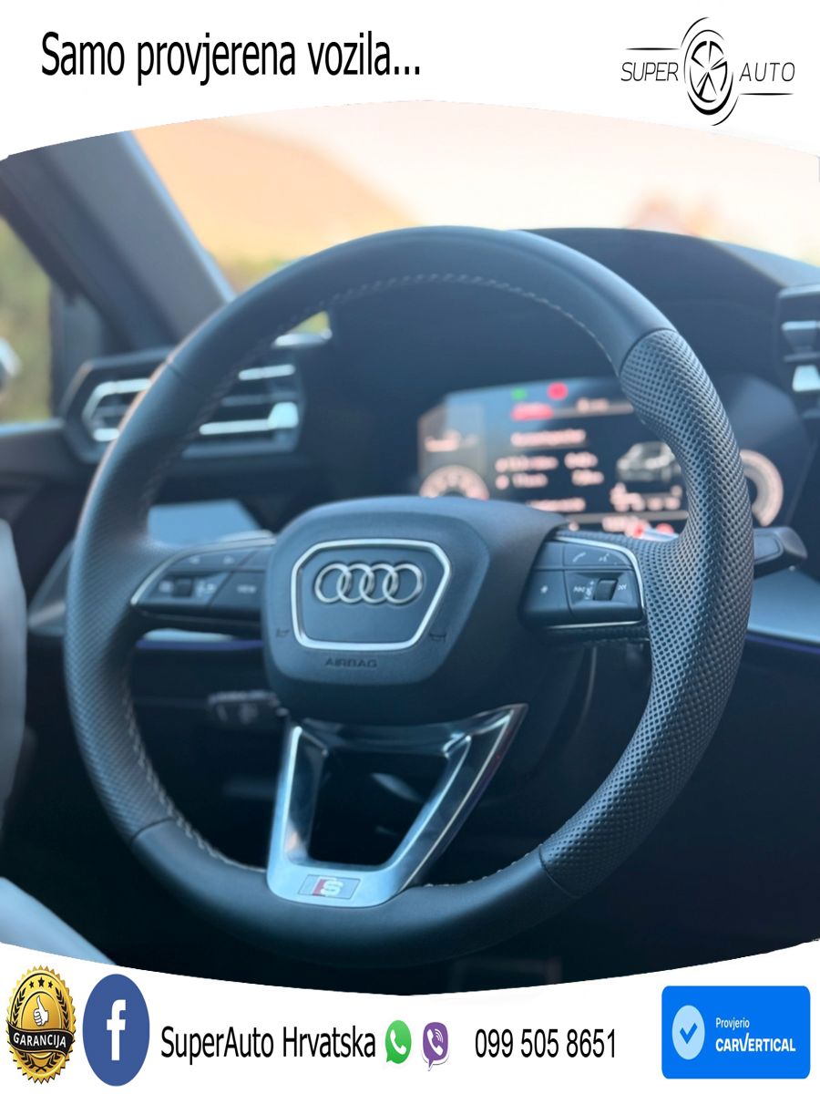 Audi A3 Limuzina 35 TFSI (150 KS) S tronic LED+GR SJED+ACC