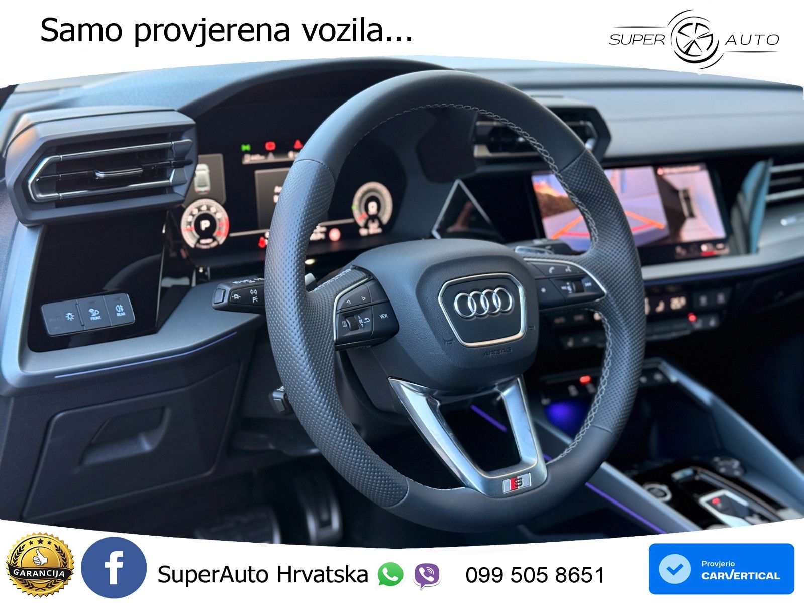 Audi A3 Limuzina 35 TFSI (150 KS) S tronic LED+GR SJED+ACC