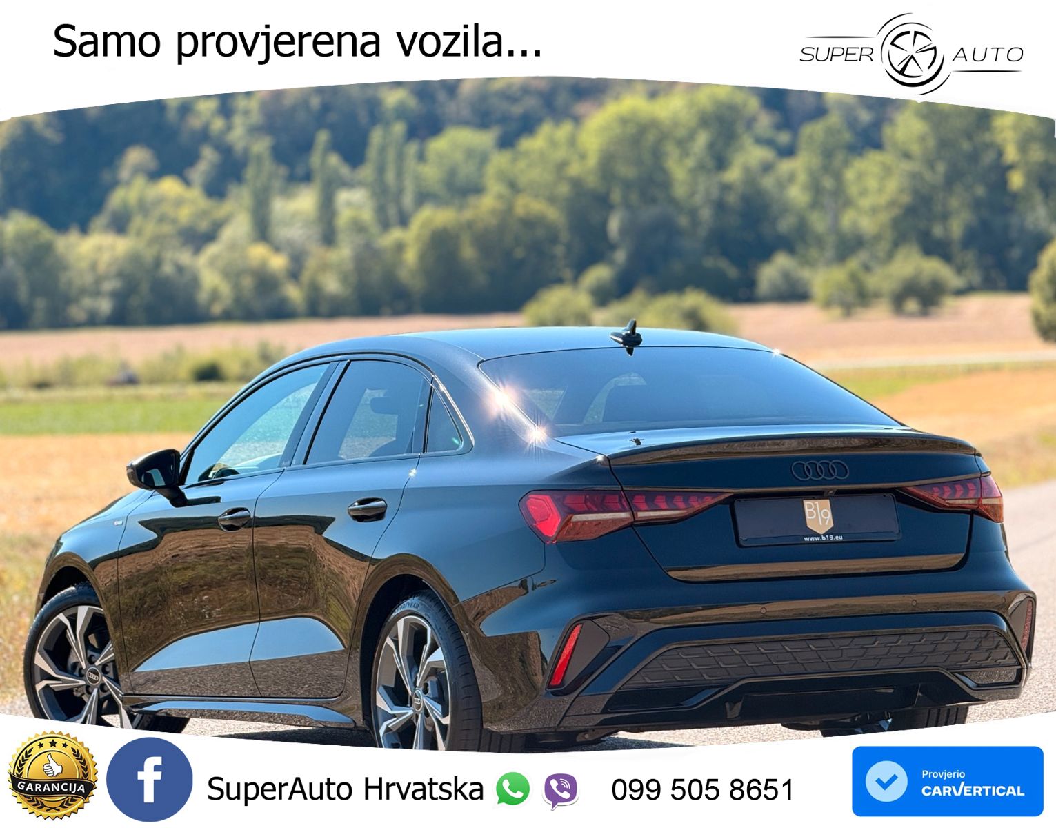 Audi A3 Limuzina 35 TFSI (150 KS) S tronic LED+GR SJED+ACC
