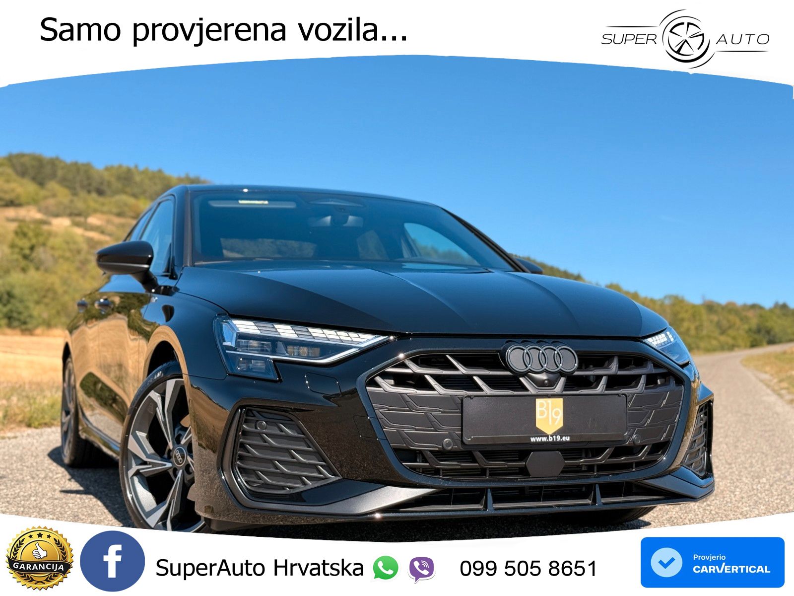 Audi A3 Limuzina 35 TFSI (150 KS) S tronic LED+GR SJED+ACC