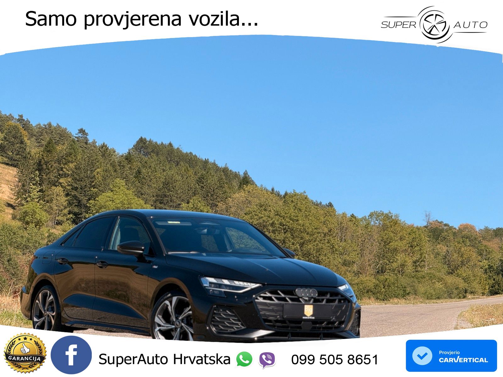 Audi A3 Limuzina 35 TFSI (150 KS) S tronic LED+GR SJED+ACC