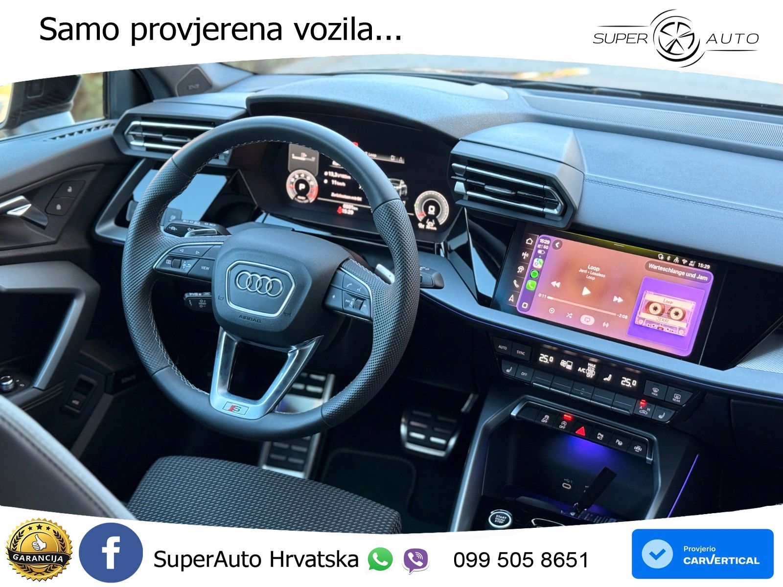 Audi A3 Limuzina 35 TFSI (150 KS) S tronic LED+GR SJED+ACC