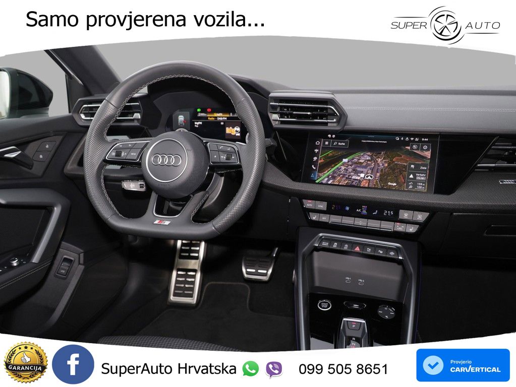 Audi A3 35 TFSI (150 KS) S line LED+GR SJED+ACC