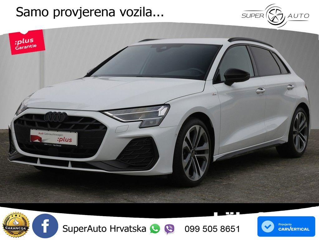 Audi A3 35 TFSI (150 KS) S line LED+GR SJED+ACC