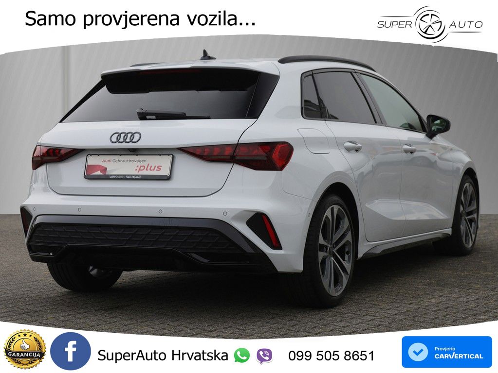 Audi A3 35 TFSI (150 KS) S line LED+GR SJED+ACC