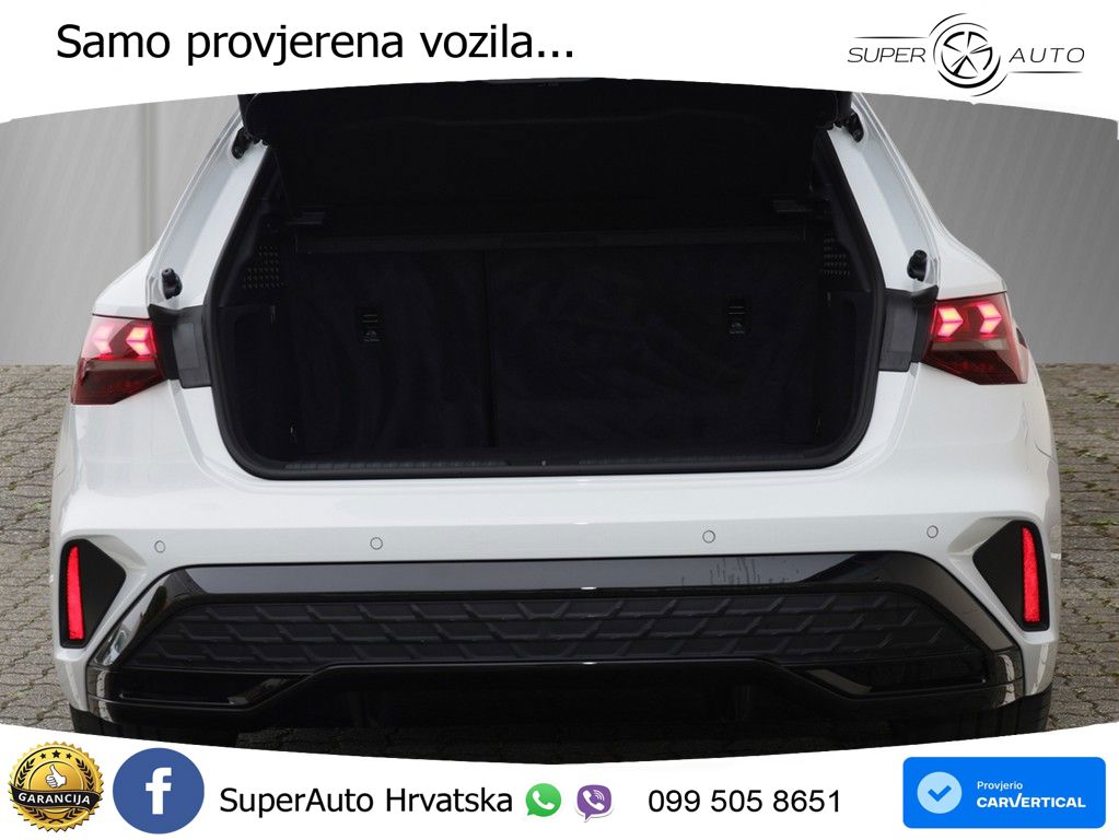 Audi A3 35 TFSI (150 KS) S line LED+GR SJED+ACC