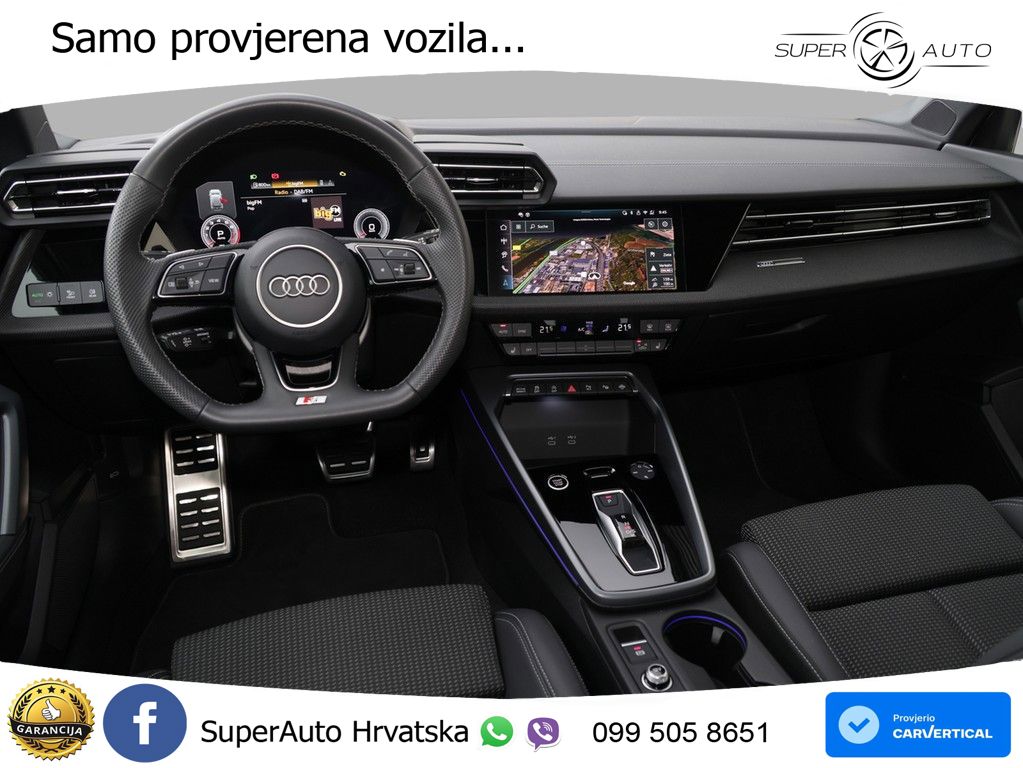 Audi A3 35 TFSI (150 KS) S line LED+GR SJED+ACC