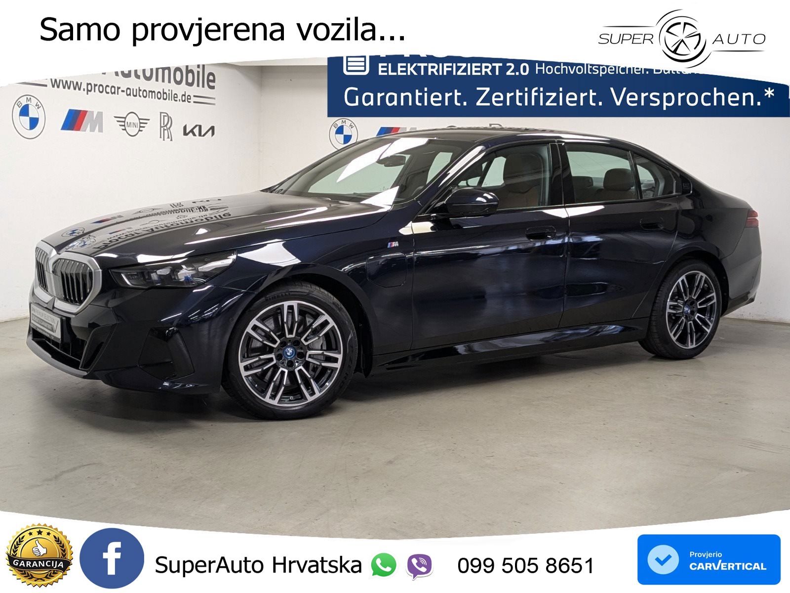 BMW 550e (489 KS) xDrive Steptronic M Sport LED+GR SJED+ACC