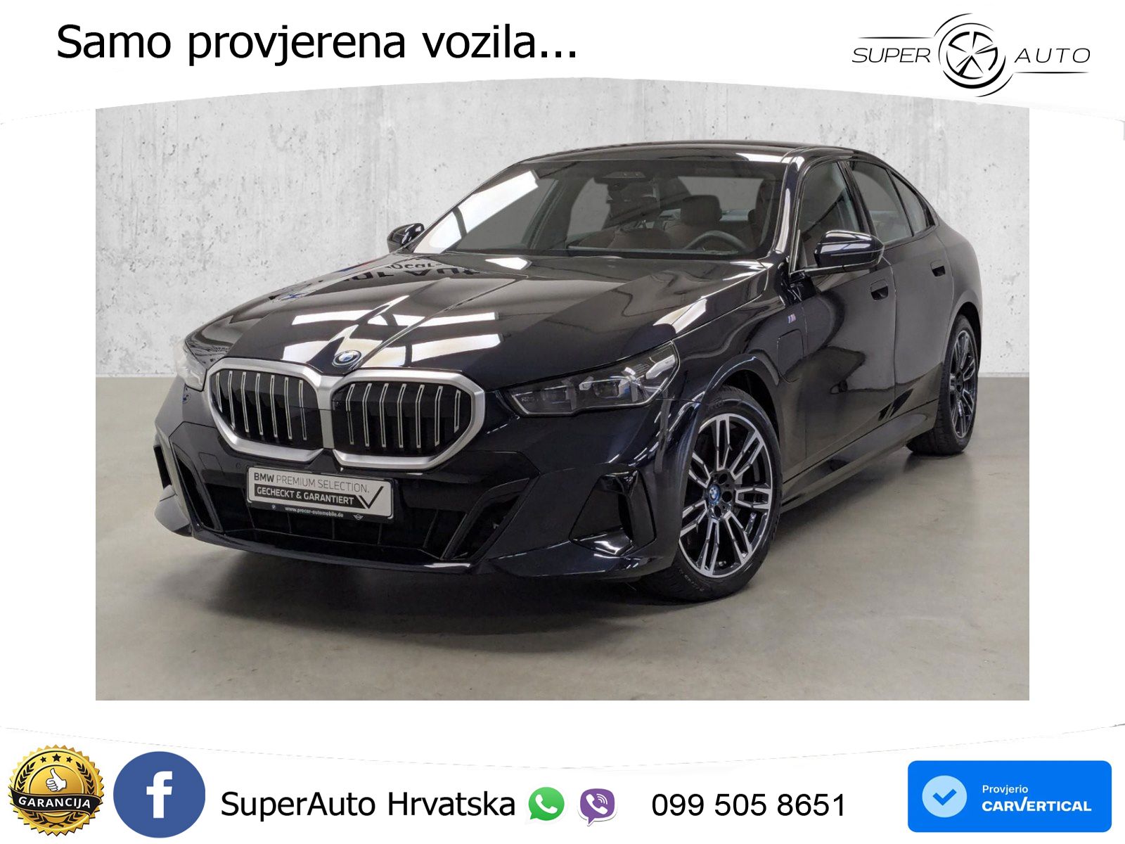 BMW 550e (489 KS) xDrive Steptronic M Sport LED+GR SJED+ACC
