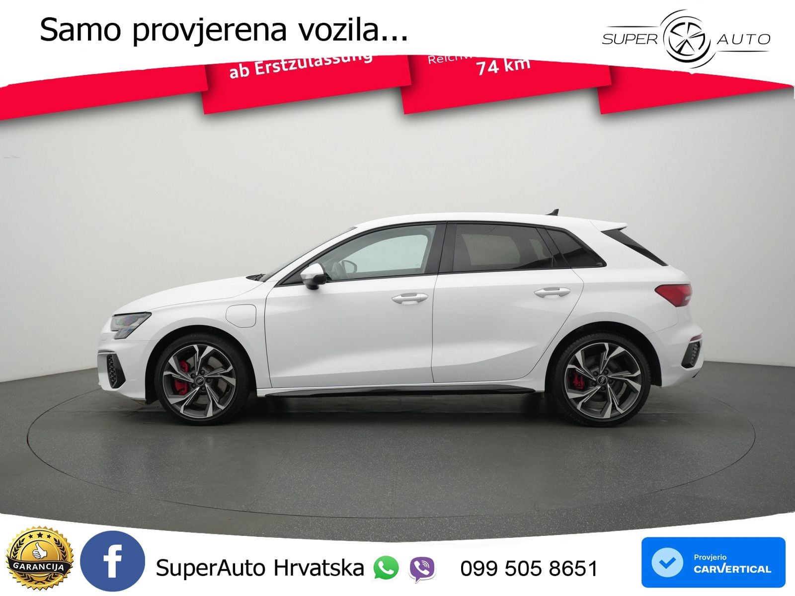 Audi A3 45 TFSIe (245 KS) S tronic