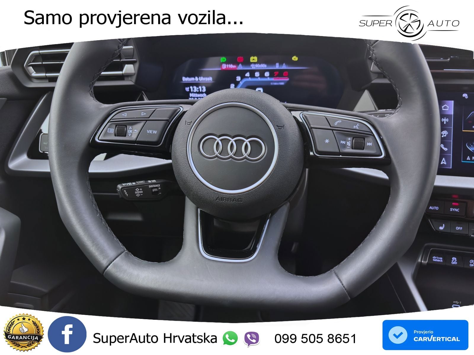 Audi A3 Limuzina 30 TFSI (116 KS) S tronic advanced LED+GR SJED+ACC