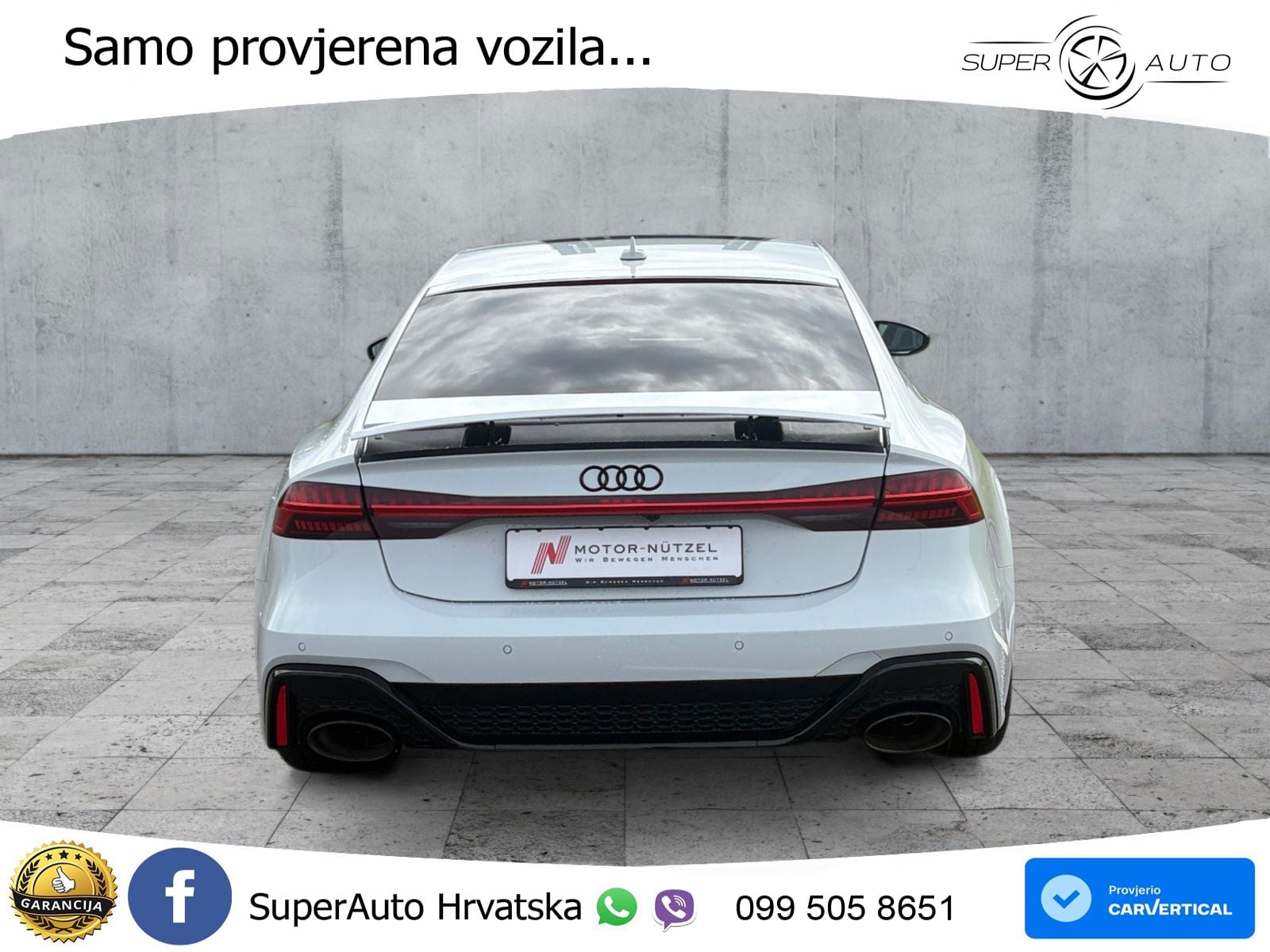 Audi RS7 4.0 TFSI V8 (600 KS) quattro tiptronic MATRIX+GR SJED+KAM