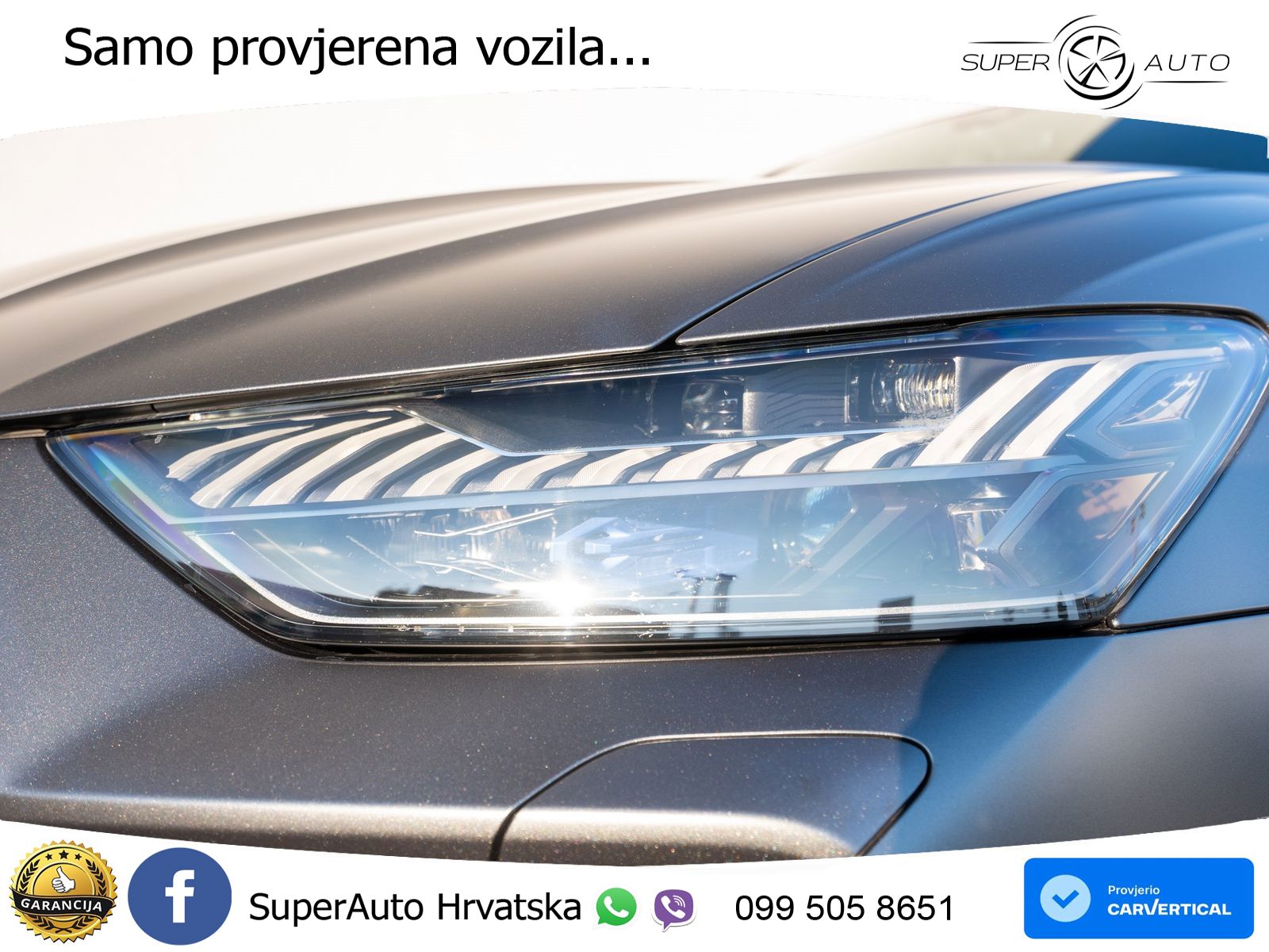 Audi RS6 Avant 4.0 TFSI V8 performance (630 KS)  quattro tiptronic ZRAČNI+ACC+GR SJED+KAM+PANO