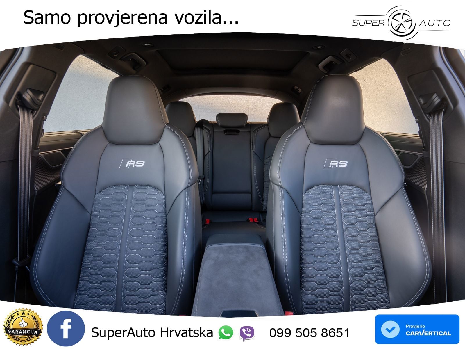 Audi RS6 Avant 4.0 TFSI V8 performance (630 KS)  quattro tiptronic ZRAČNI+ACC+GR SJED+KAM+PANO