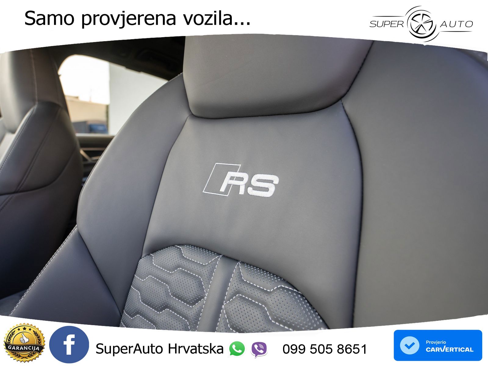Audi RS6 Avant 4.0 TFSI V8 performance (630 KS)  quattro tiptronic ZRAČNI+ACC+GR SJED+KAM+PANO