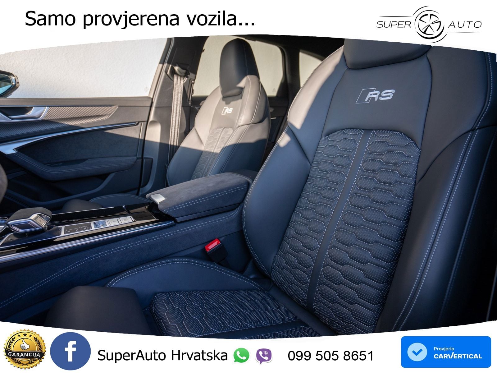 Audi RS6 Avant 4.0 TFSI V8 performance (630 KS)  quattro tiptronic ZRAČNI+ACC+GR SJED+KAM+PANO