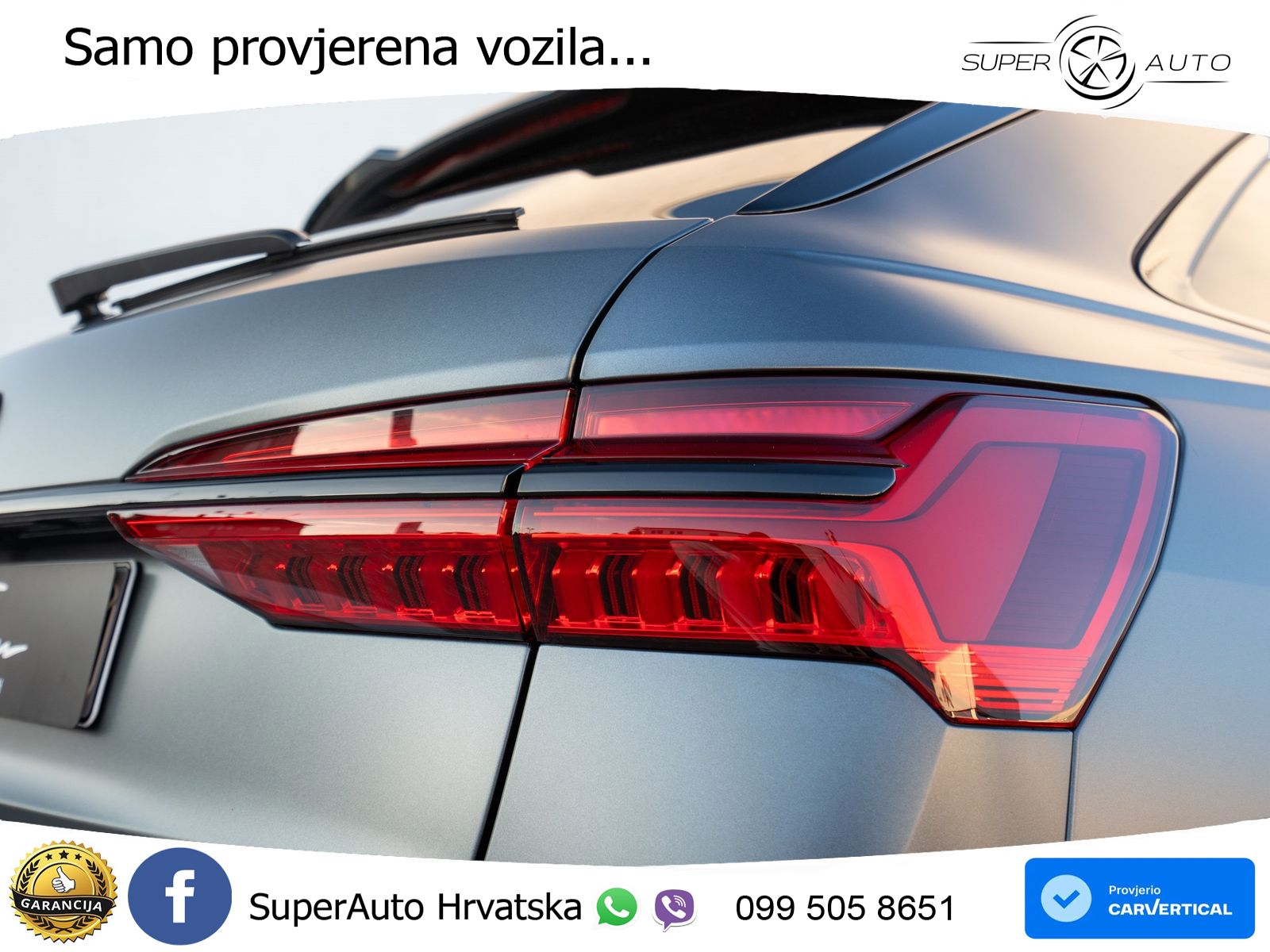 Audi RS6 Avant 4.0 TFSI V8 performance (630 KS)  quattro tiptronic ZRAČNI+ACC+GR SJED+KAM+PANO