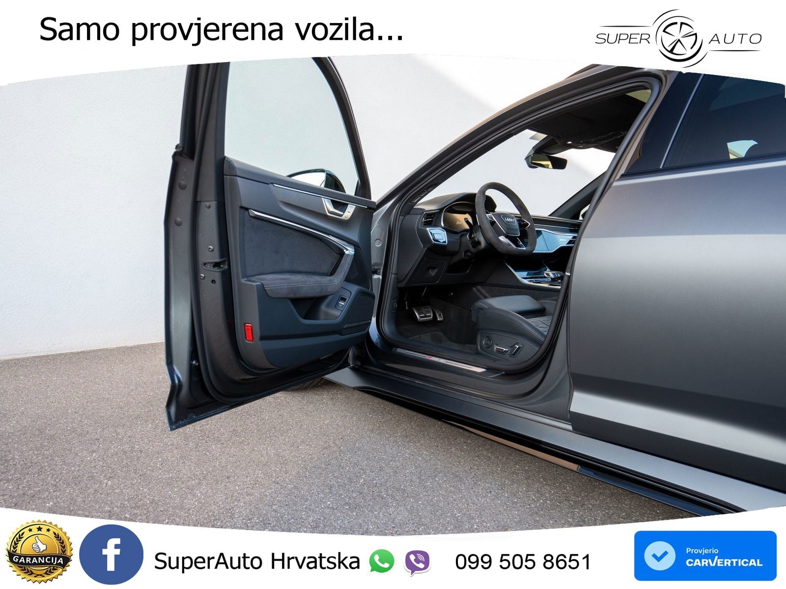 Audi RS6 Avant 4.0 TFSI V8 performance (630 KS)  quattro tiptronic ZRAČNI+ACC+GR SJED+KAM+PANO