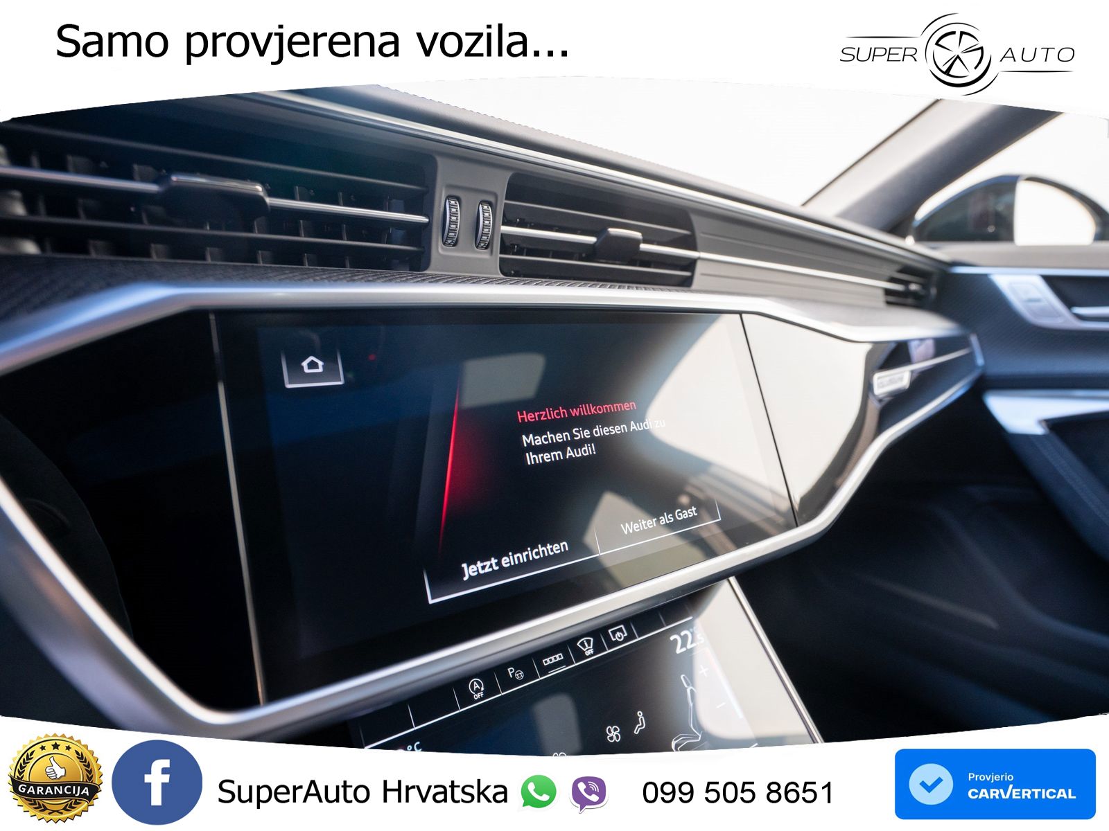 Audi RS6 Avant 4.0 TFSI V8 performance (630 KS)  quattro tiptronic ZRAČNI+ACC+GR SJED+KAM+PANO