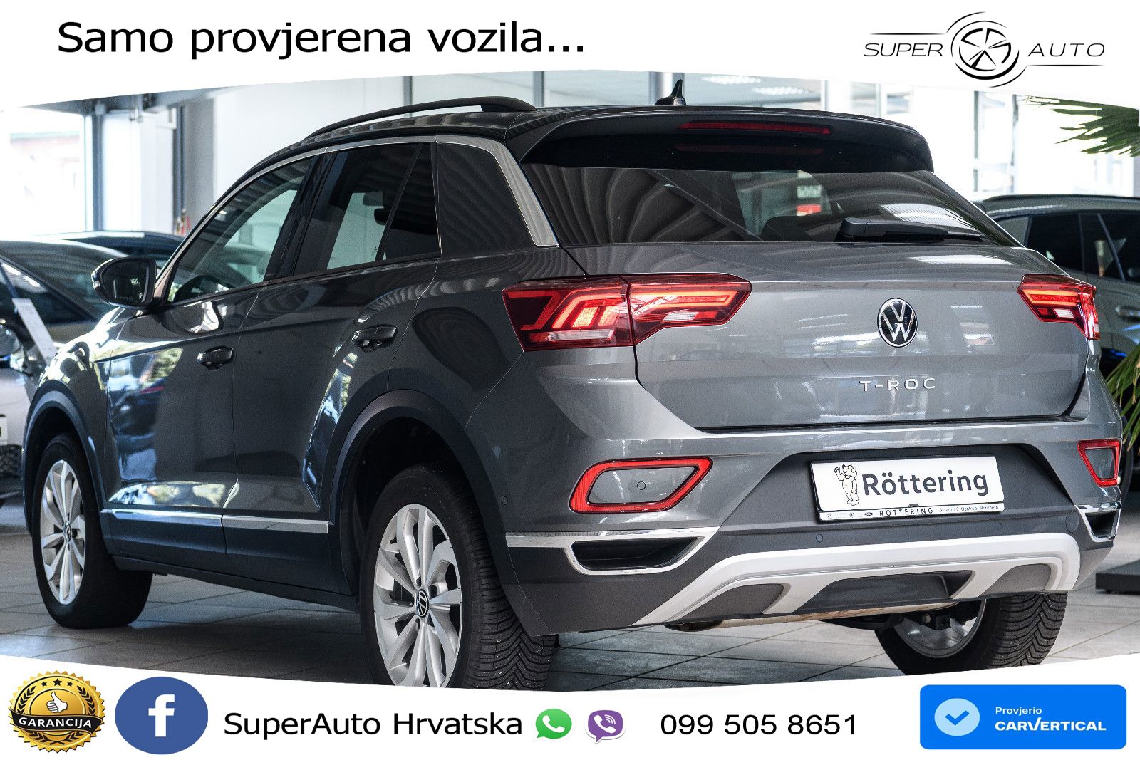 Volkswagen T-Roc I 2.0 TDI (150 KS) DSG LED+GR SJED+ACC