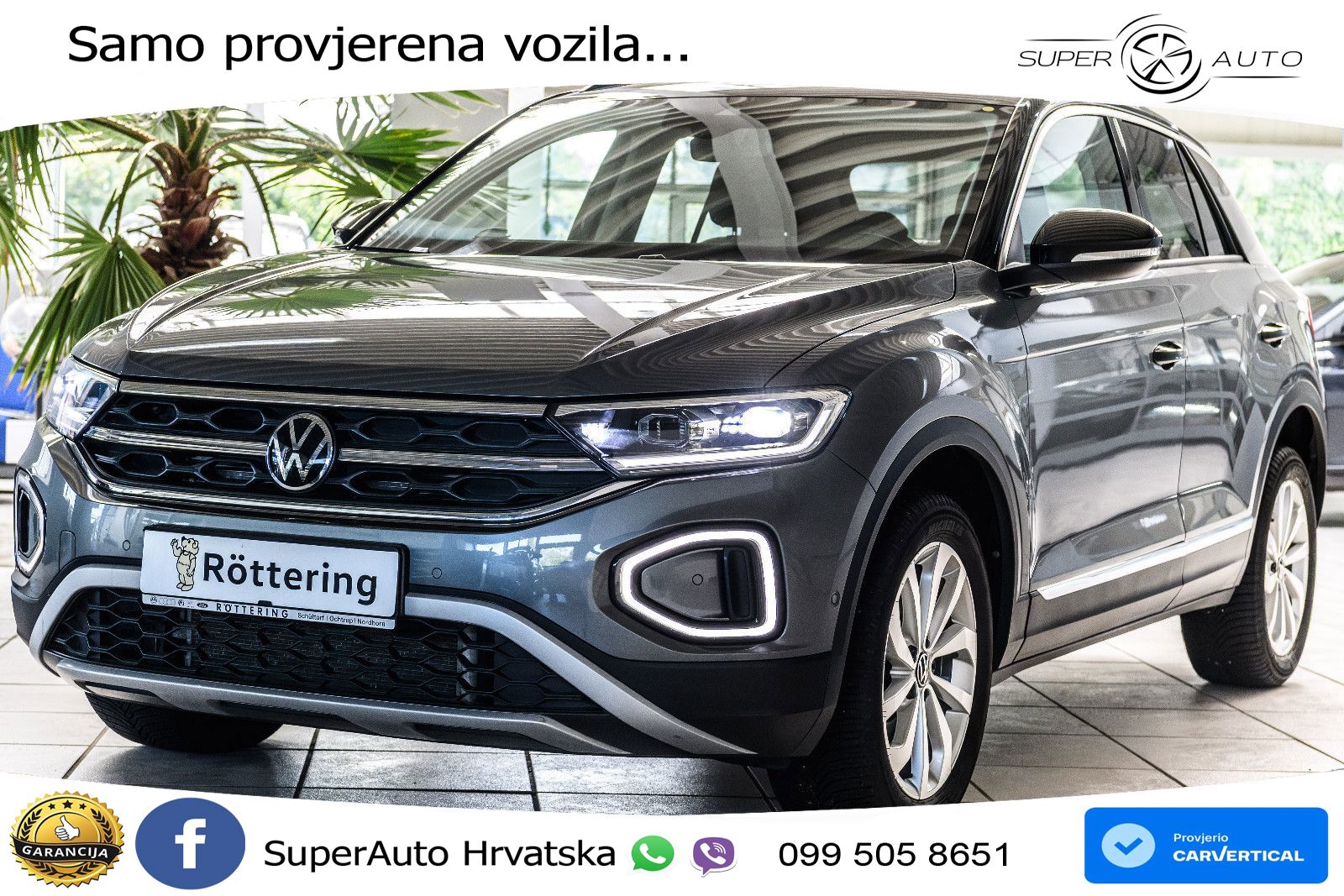 Volkswagen T-Roc I 2.0 TDI (150 KS) DSG LED+GR SJED+ACC
