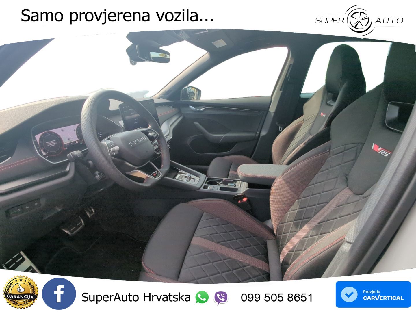 Škoda Octavia Combi RS 2.0 TSI (265 KS) DSG MATRIX+GR SJED+KAM