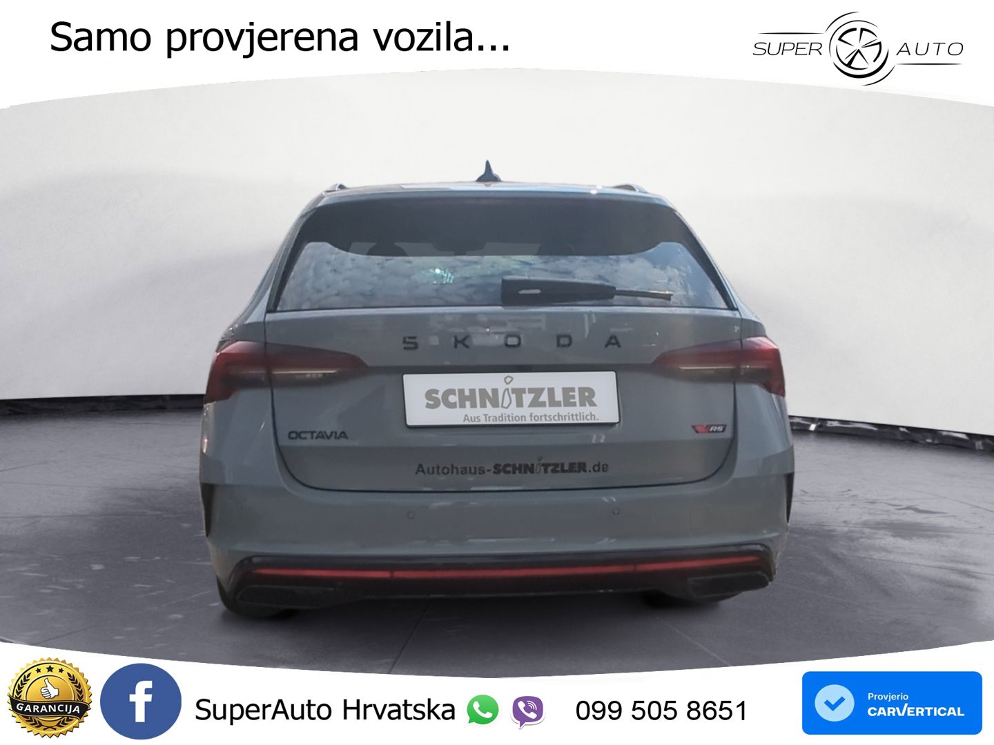 Škoda Octavia Combi RS 2.0 TSI (265 KS) DSG MATRIX+GR SJED+KAM