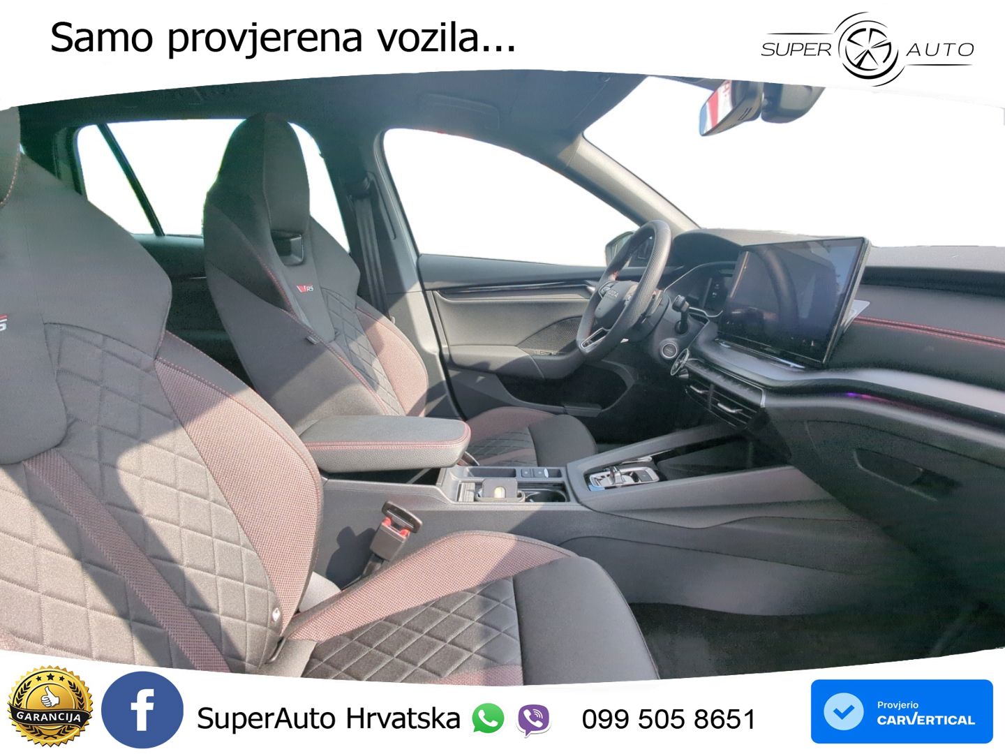 Škoda Octavia Combi RS 2.0 TSI (265 KS) DSG MATRIX+GR SJED+KAM
