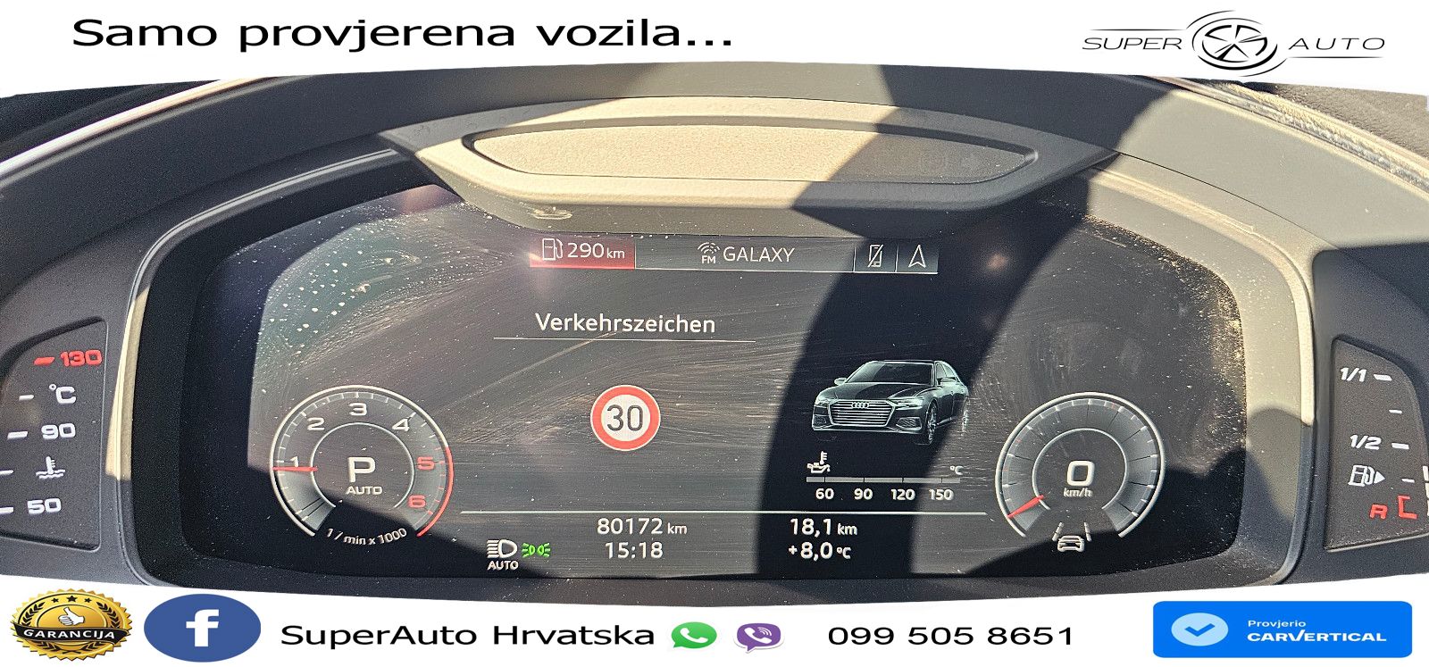 Audi A6 40 TDI (204 KS) S tronic LED+GR SJED+ACC