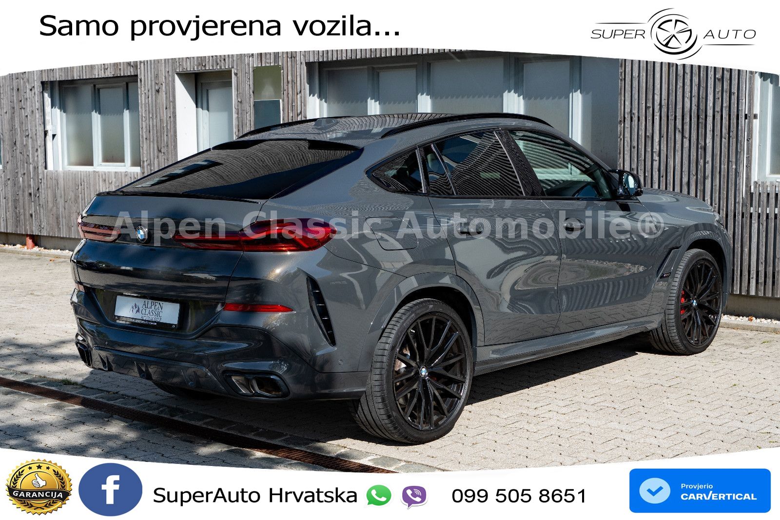 BMW X6 M60i V8 (530 KS) xDrive Steptronic LED+GR SJED+ACC