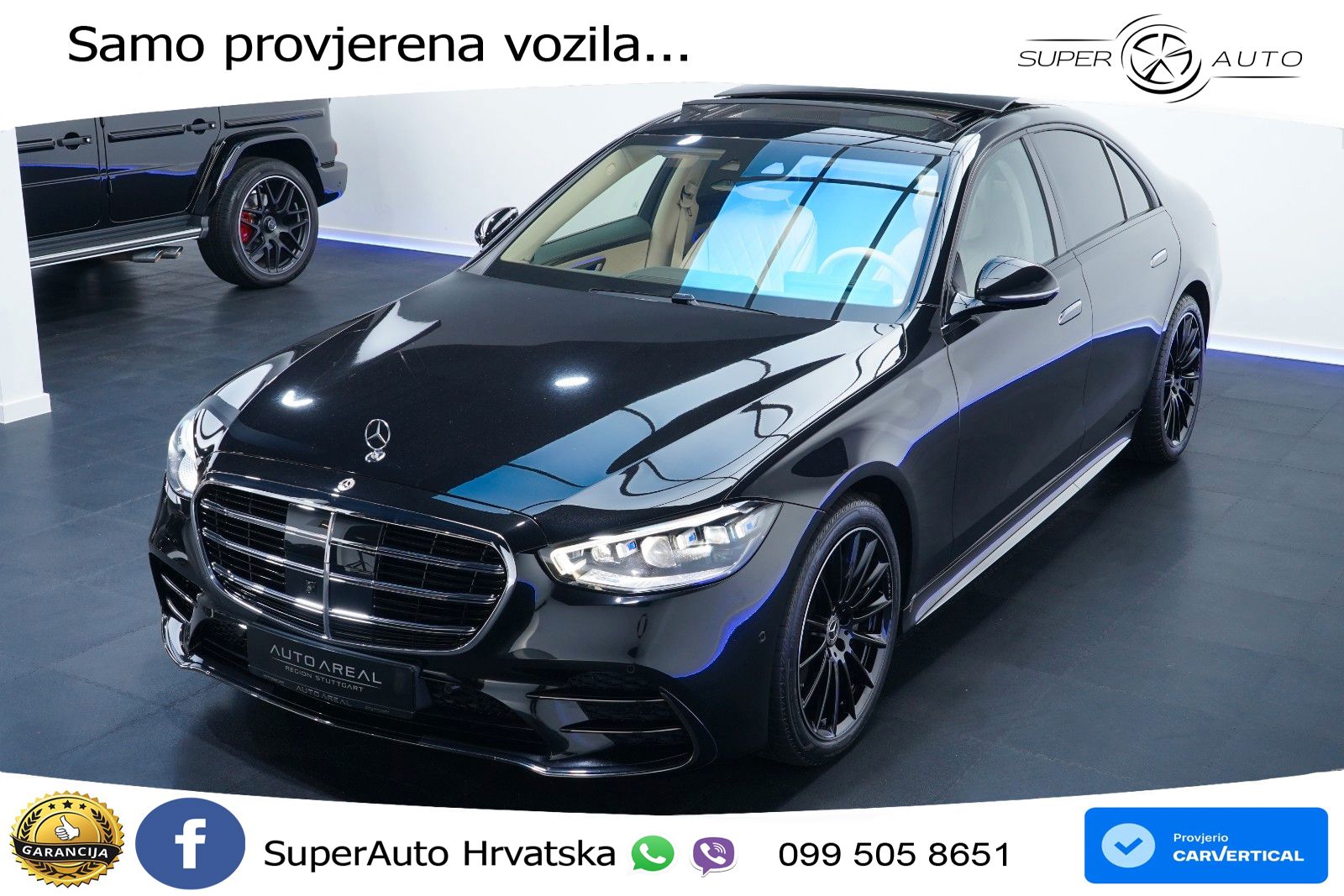 Mercedes S 450d (367 KS) EQ Boost 4MATIC 9G-TRONIC AMG ACC+HEAD+4xGR SJED+360+PANO