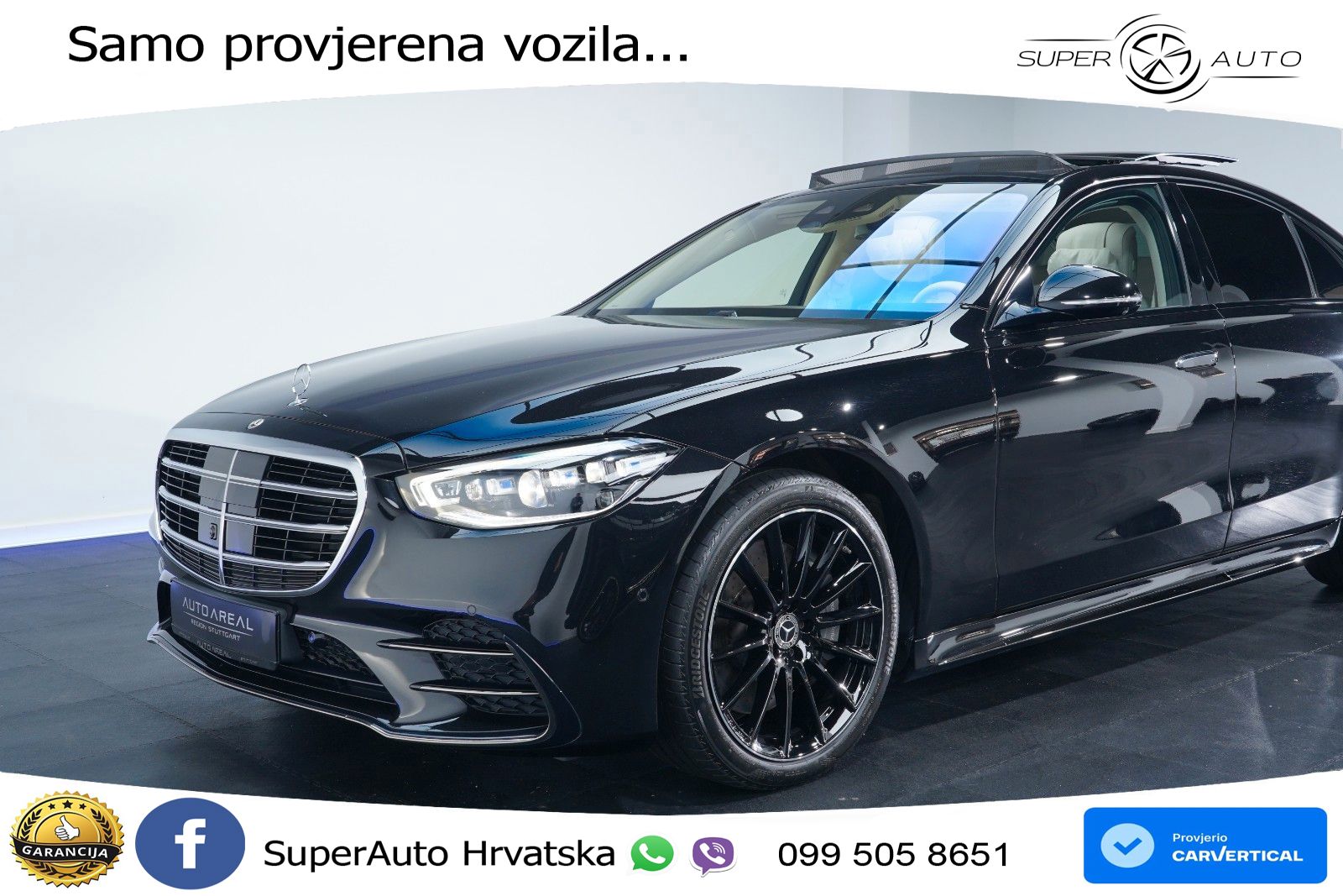 Mercedes S 450d (367 KS) EQ Boost 4MATIC 9G-TRONIC AMG ACC+HEAD+4xGR SJED+360+PANO