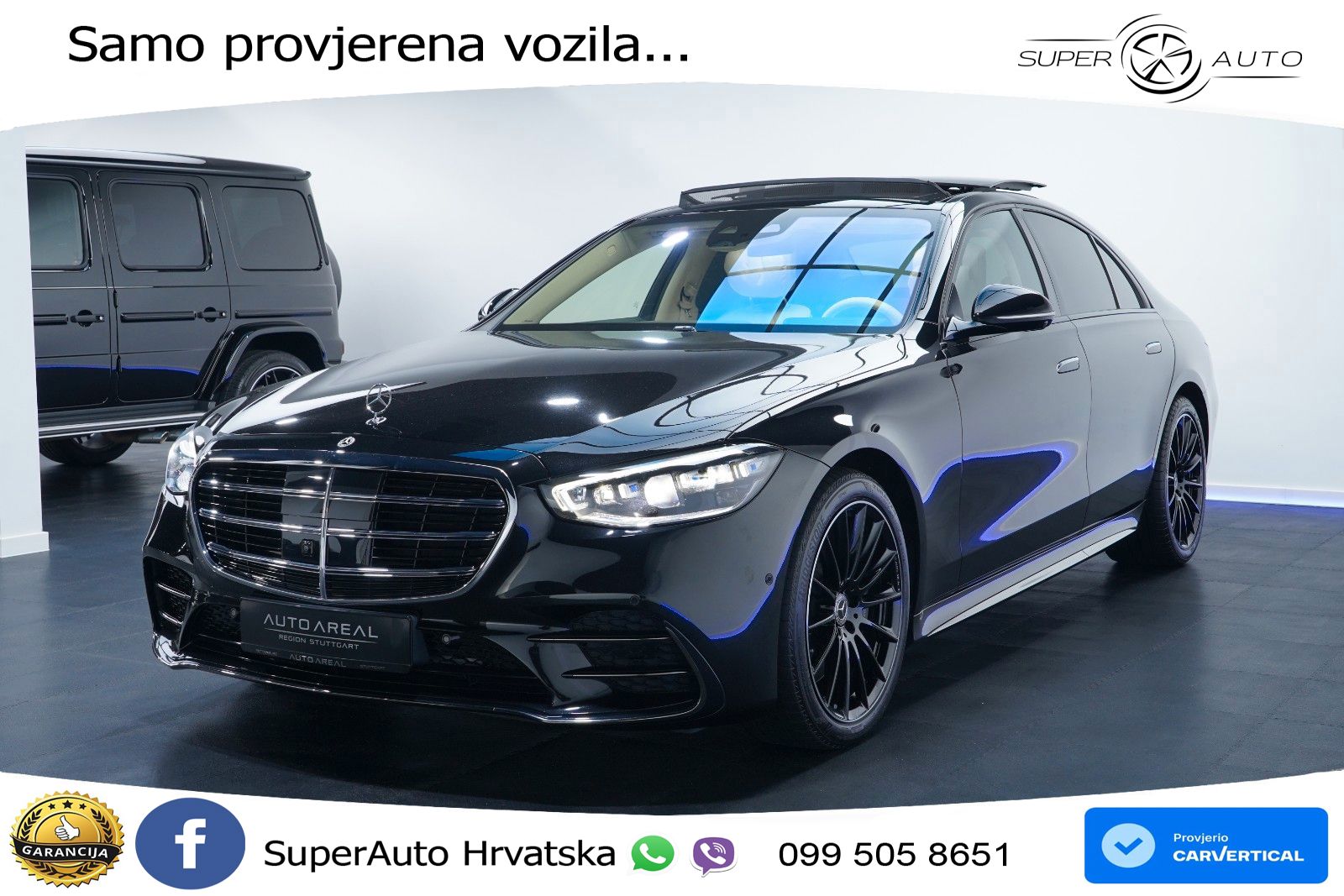 Mercedes S 450d (367 KS) EQ Boost 4MATIC 9G-TRONIC AMG ACC+HEAD+4xGR SJED+360+PANO