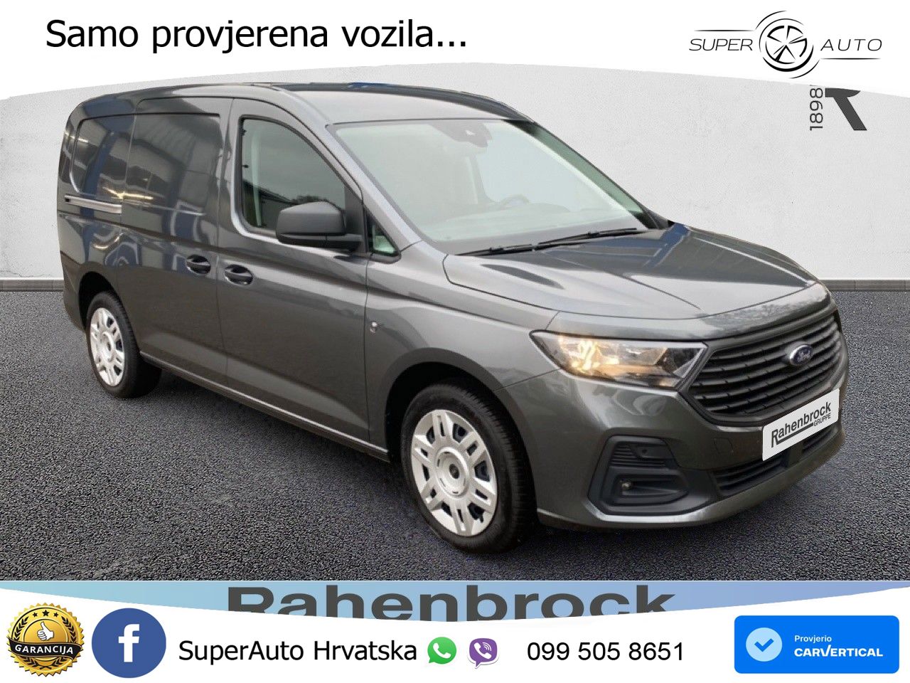 Ford Transit Connect L2 KASTEN TREND ECOBLUE 102 KS