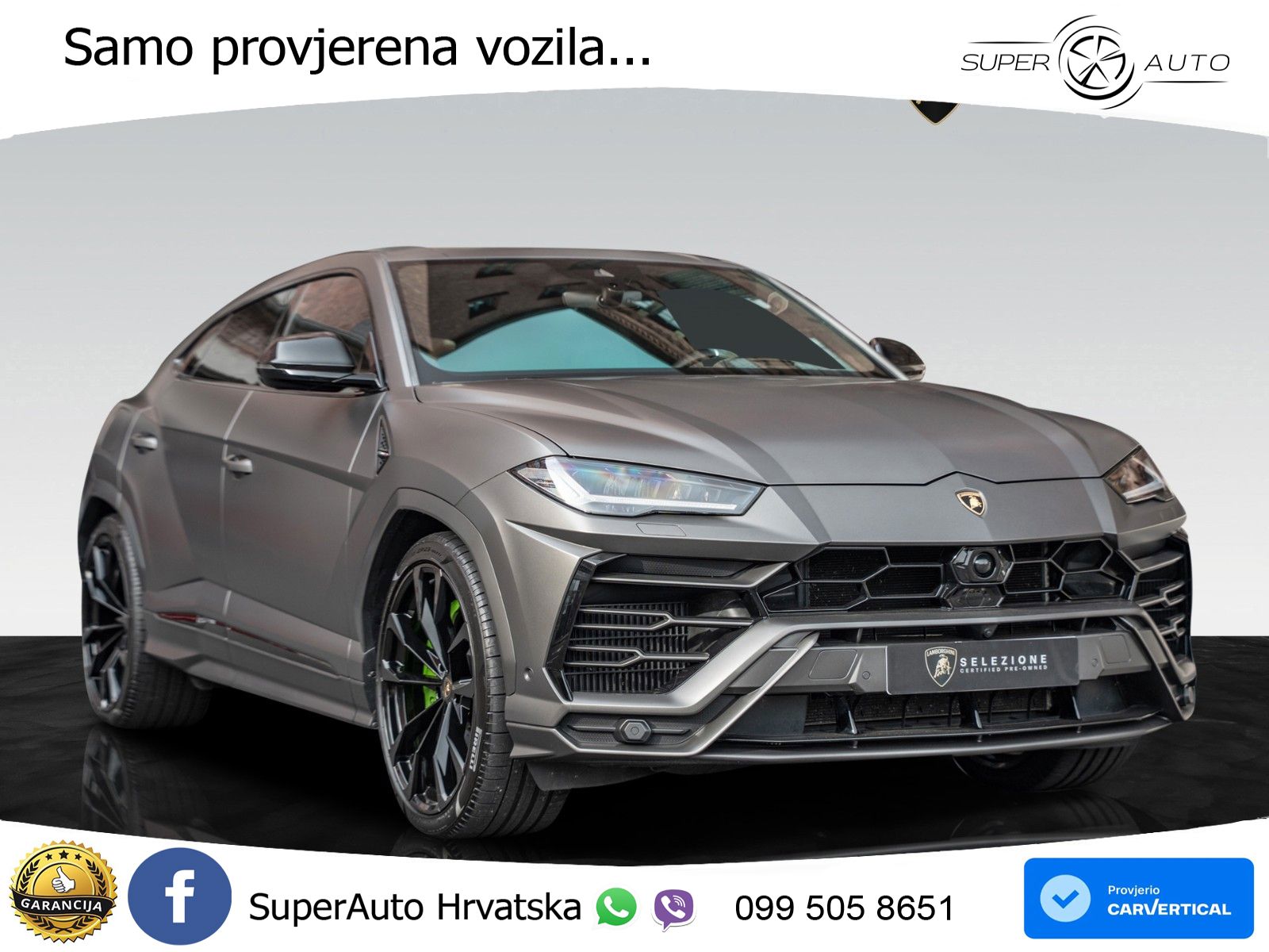 Lamborghini Urus 4.0 V8 (650 KS) 4WD Automatic LED+GR SJED+ACC