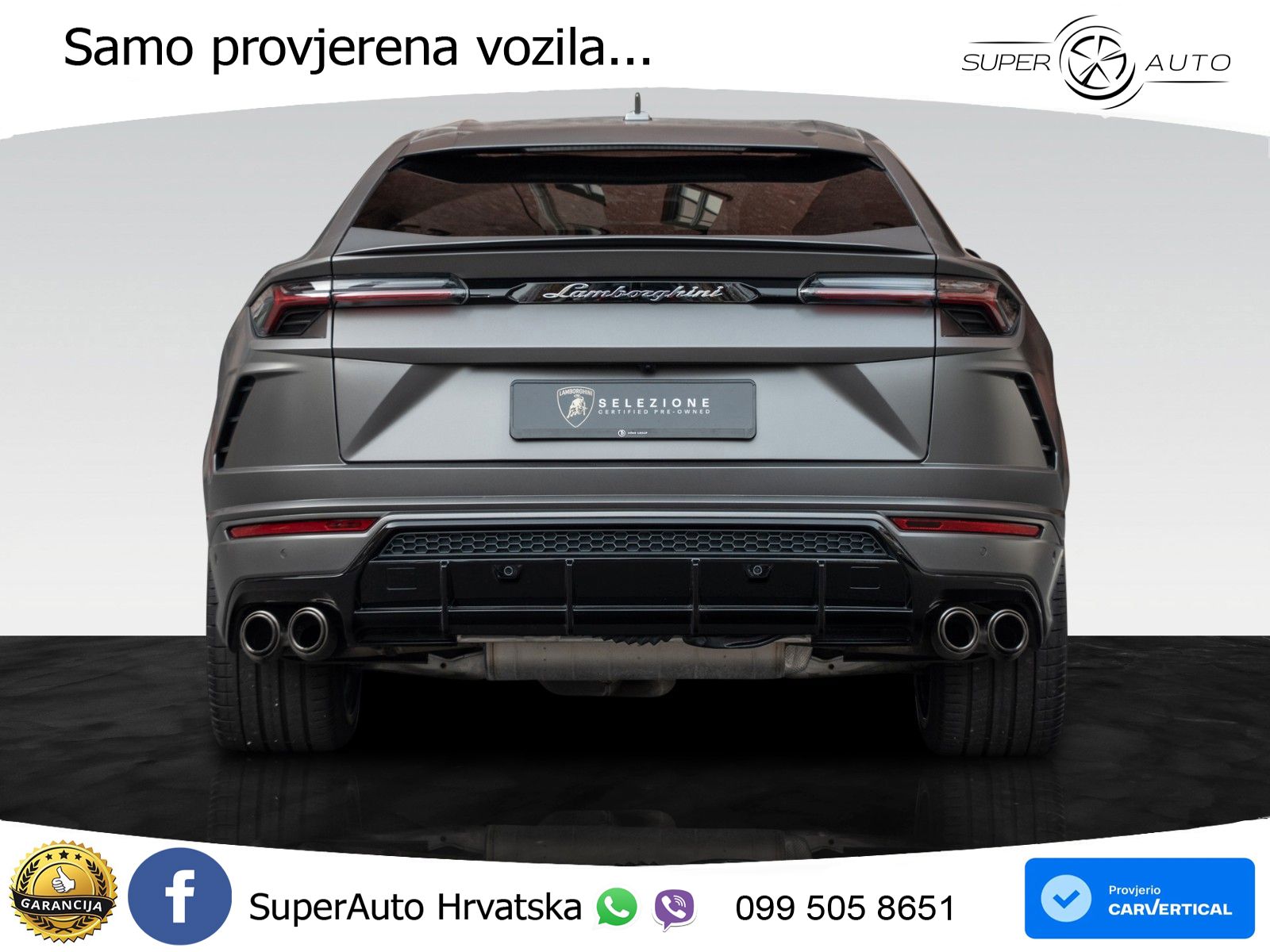 Lamborghini Urus 4.0 V8 (650 KS) 4WD Automatic LED+GR SJED+ACC