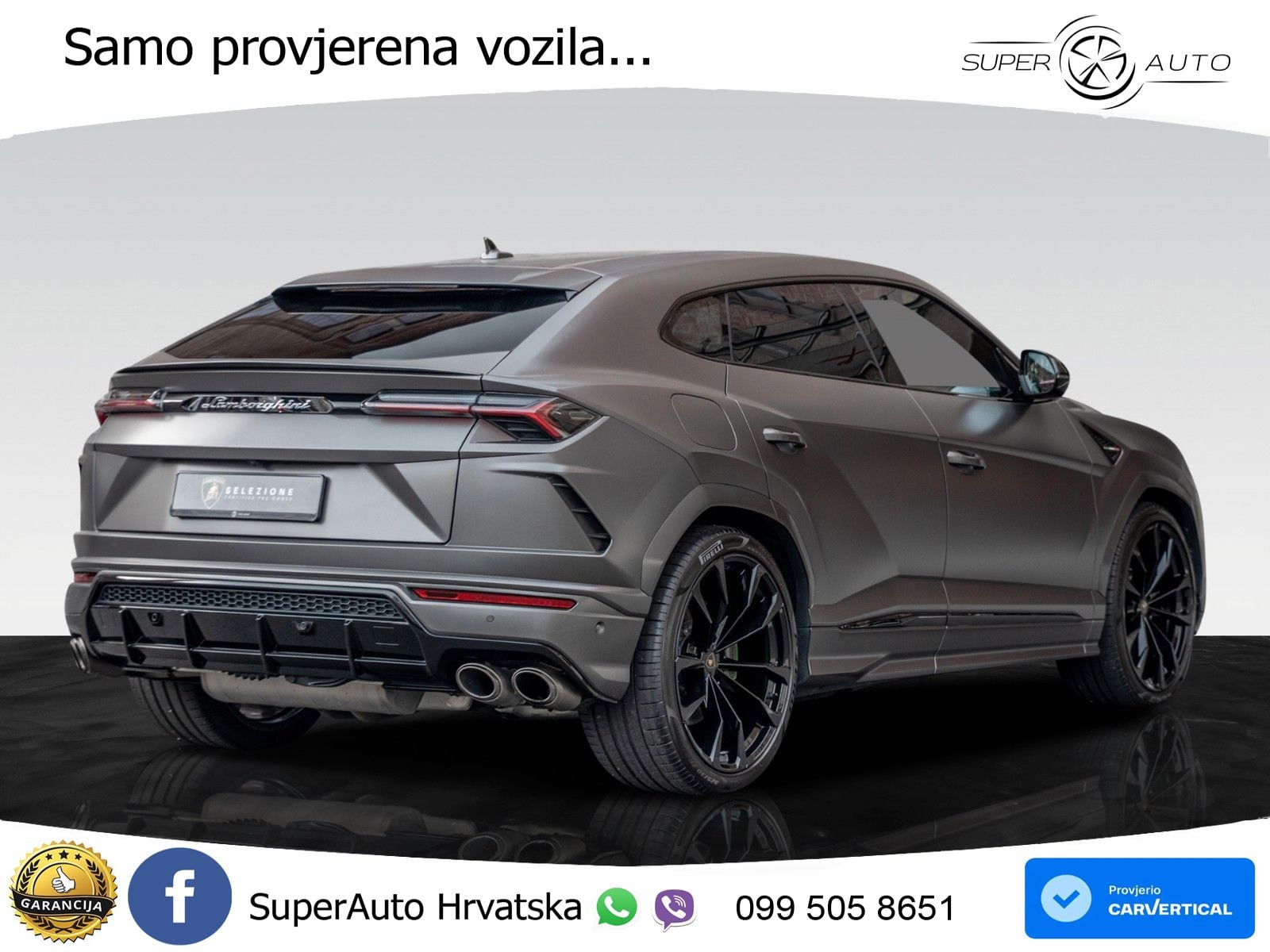 Lamborghini Urus 4.0 V8 (650 KS) 4WD Automatic LED+GR SJED+ACC