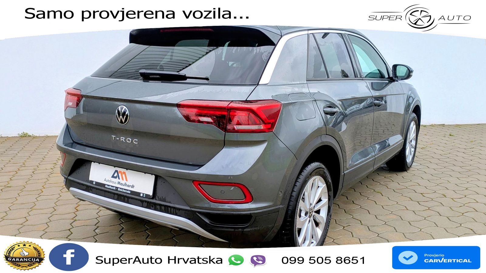Volkswagen T-Roc 1.5 TSI (150 KS) DSG LED+GR SJED+ACC