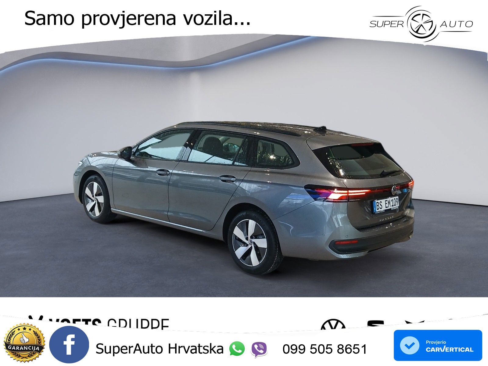 Volkswagen Passat Variant 1.5 eTSI (150 KS) DSG LED+GR SJED+ACC