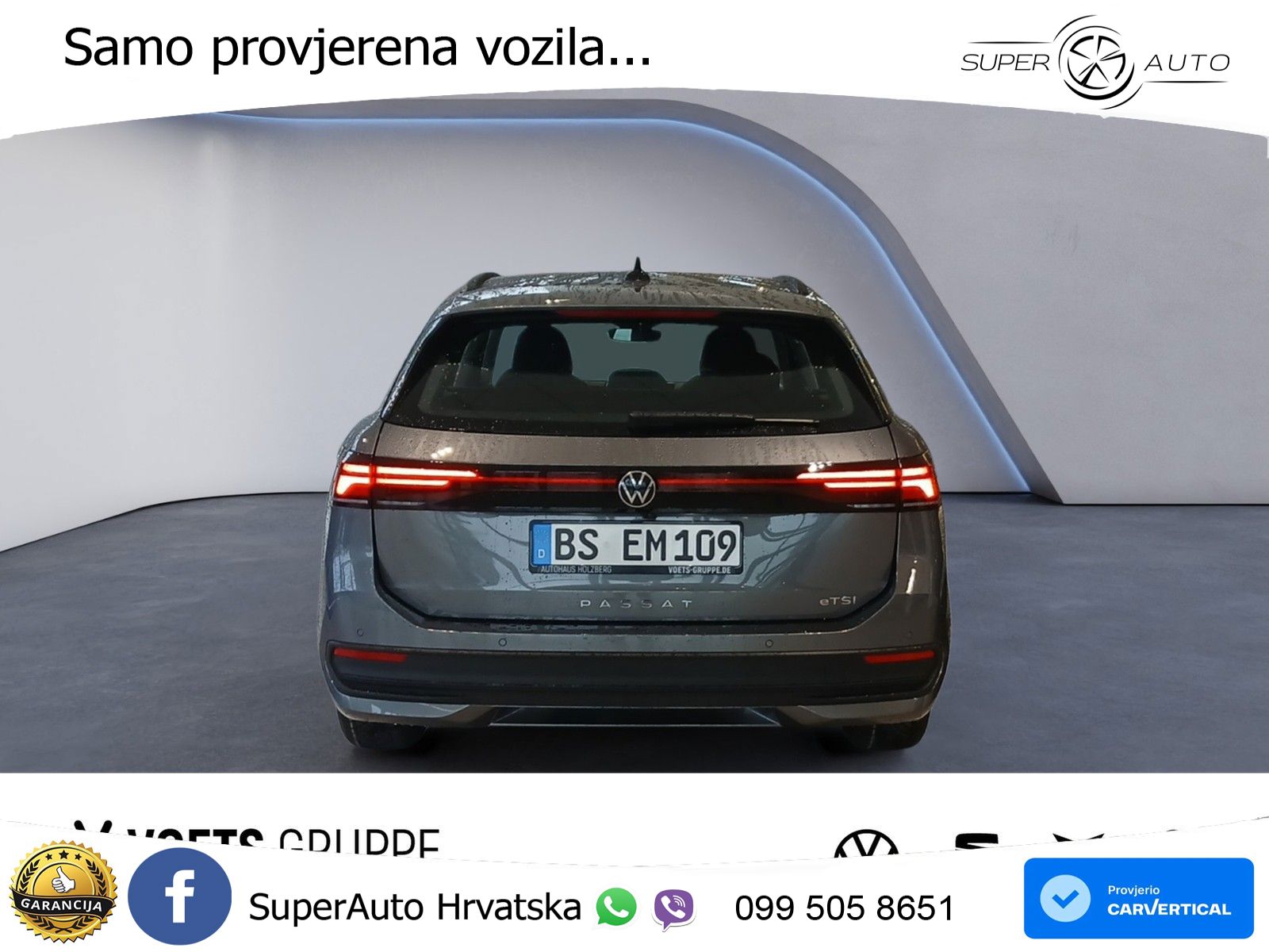 Volkswagen Passat Variant 1.5 eTSI (150 KS) DSG LED+GR SJED+ACC