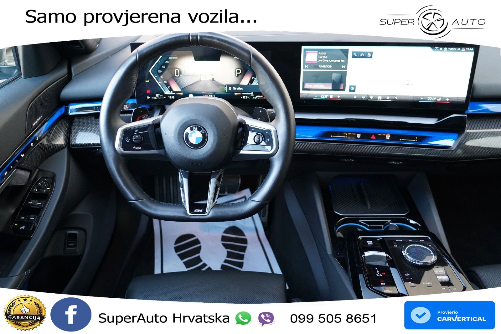 BMW 520d (197 KS) xDrive Steptronic M Sport LED+GR SJED+ACC